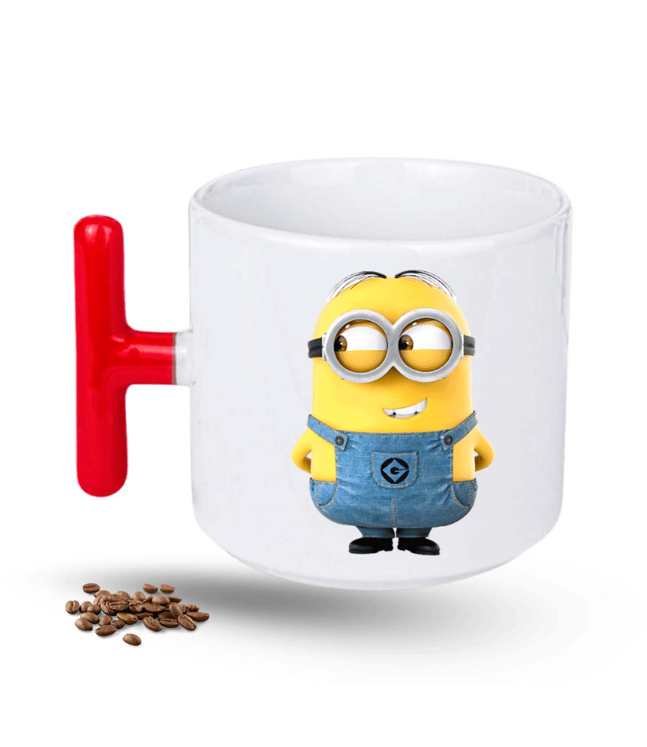 Minyonlar Temalı Jerry Baskılı T Saplı Porselen Kupa Bardak