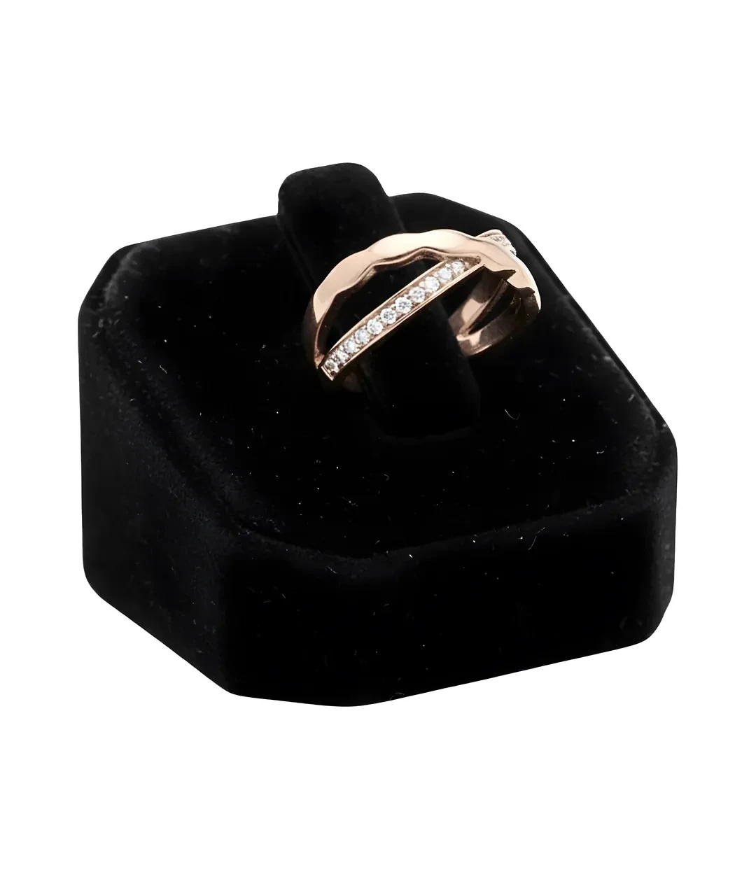 Sonsuzluk Temalı Rose Altın Kaplama Ayarlanabilir Yüzük Xuping