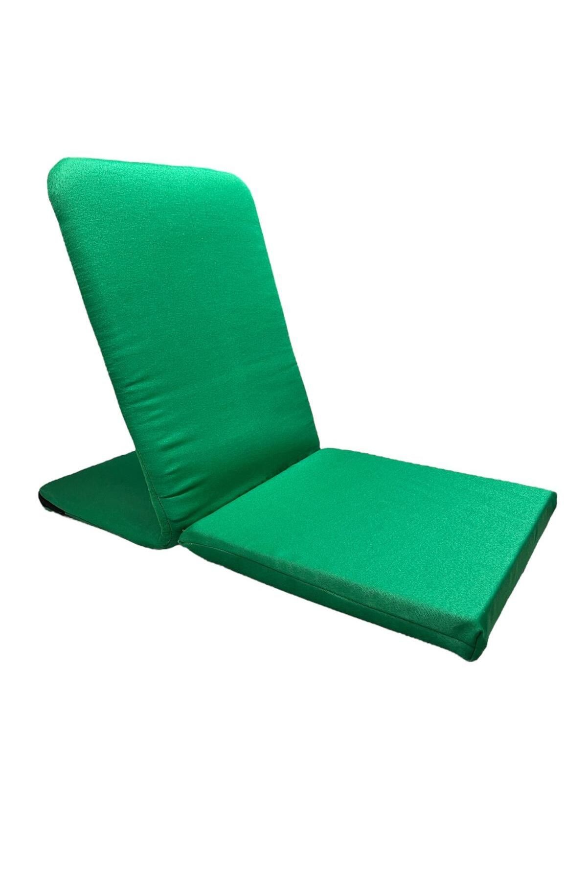 Meditasyon Sandalyesi Backjack Destekli Yer Minderi Poly Gabardin Pamuklu Kumaş