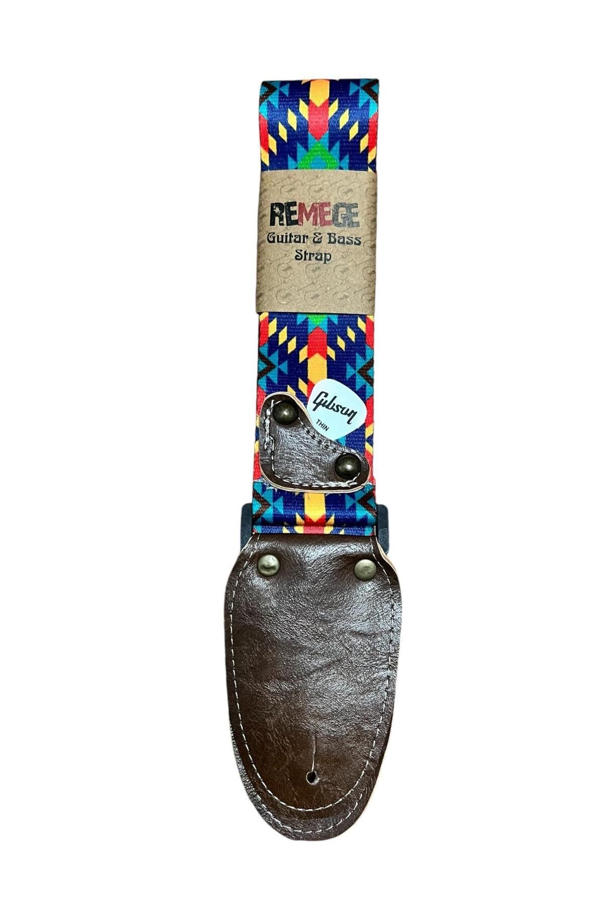 Gitar Askısı, Gitar Omuz Askısı, Gitar Kayışı 5 Cm Kalınlık Max: 165 Cm Uzunluk Pena Hediyeli