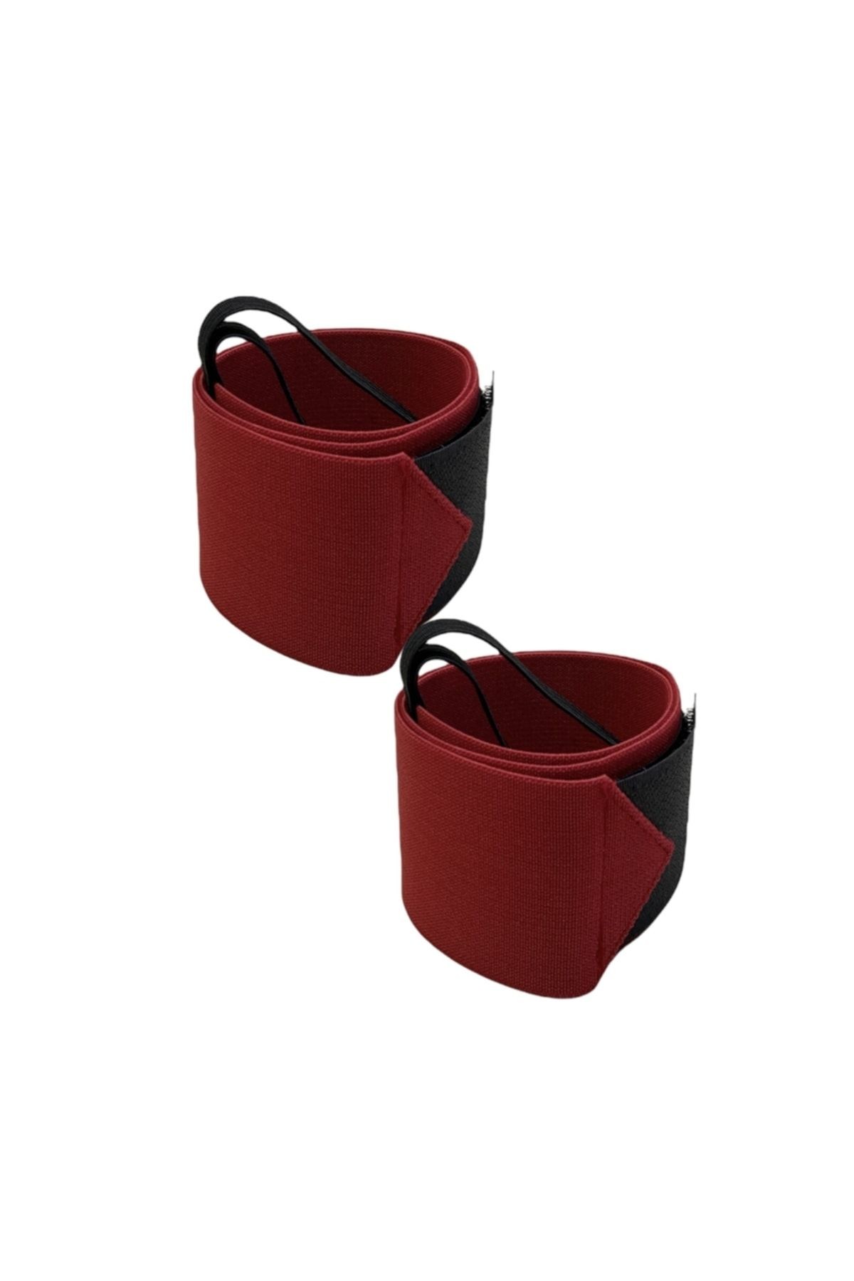 Halter & Fitness & Crossfit Bilek Bandajı 50 Cm X 5 Cm - Wrist Wraps El Bilek Sargısı - 1 Çift