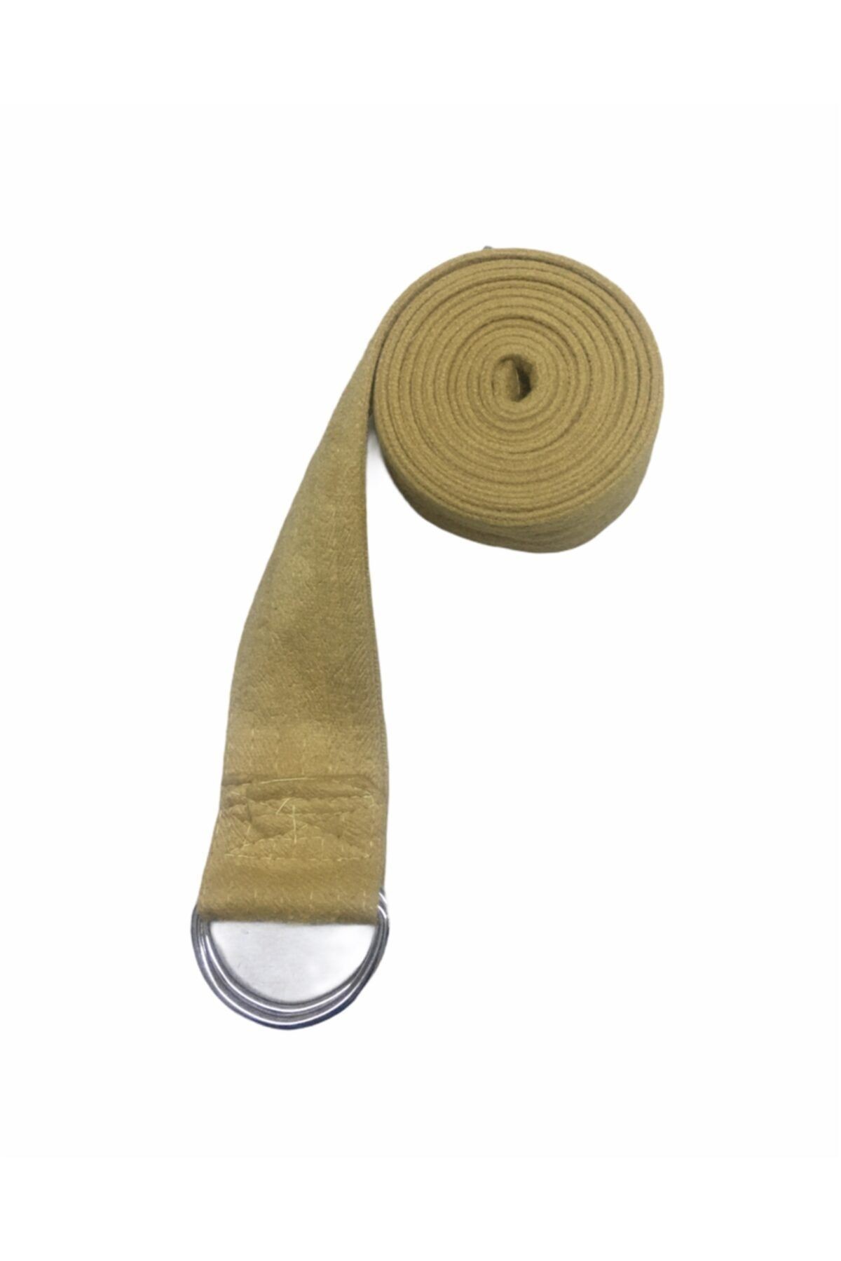 Sarı Pamuklu Yoga Kemeri