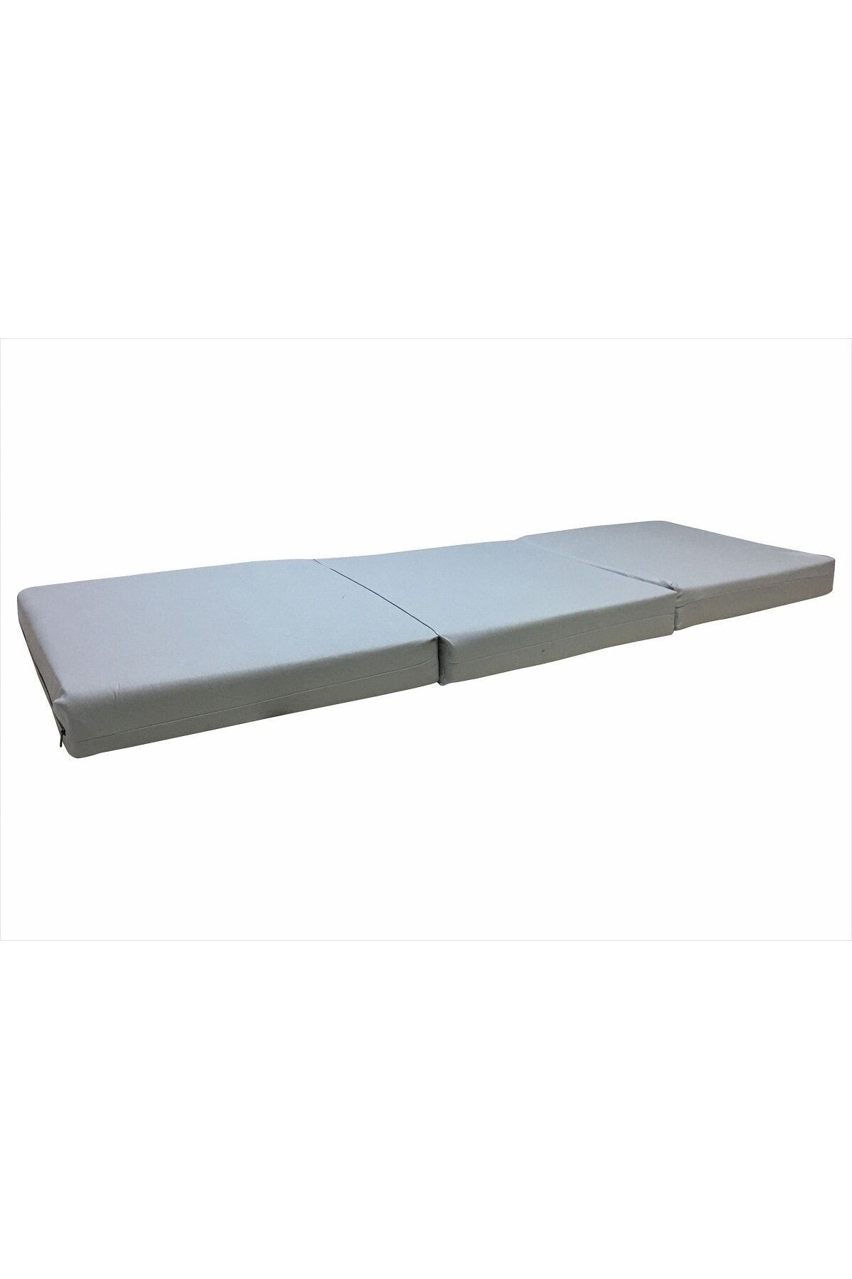 Çok Amaçlı Üçe Katlanır Taşınabilir Yer Yatağı - 28 Dns 10 Cm Kalınlık