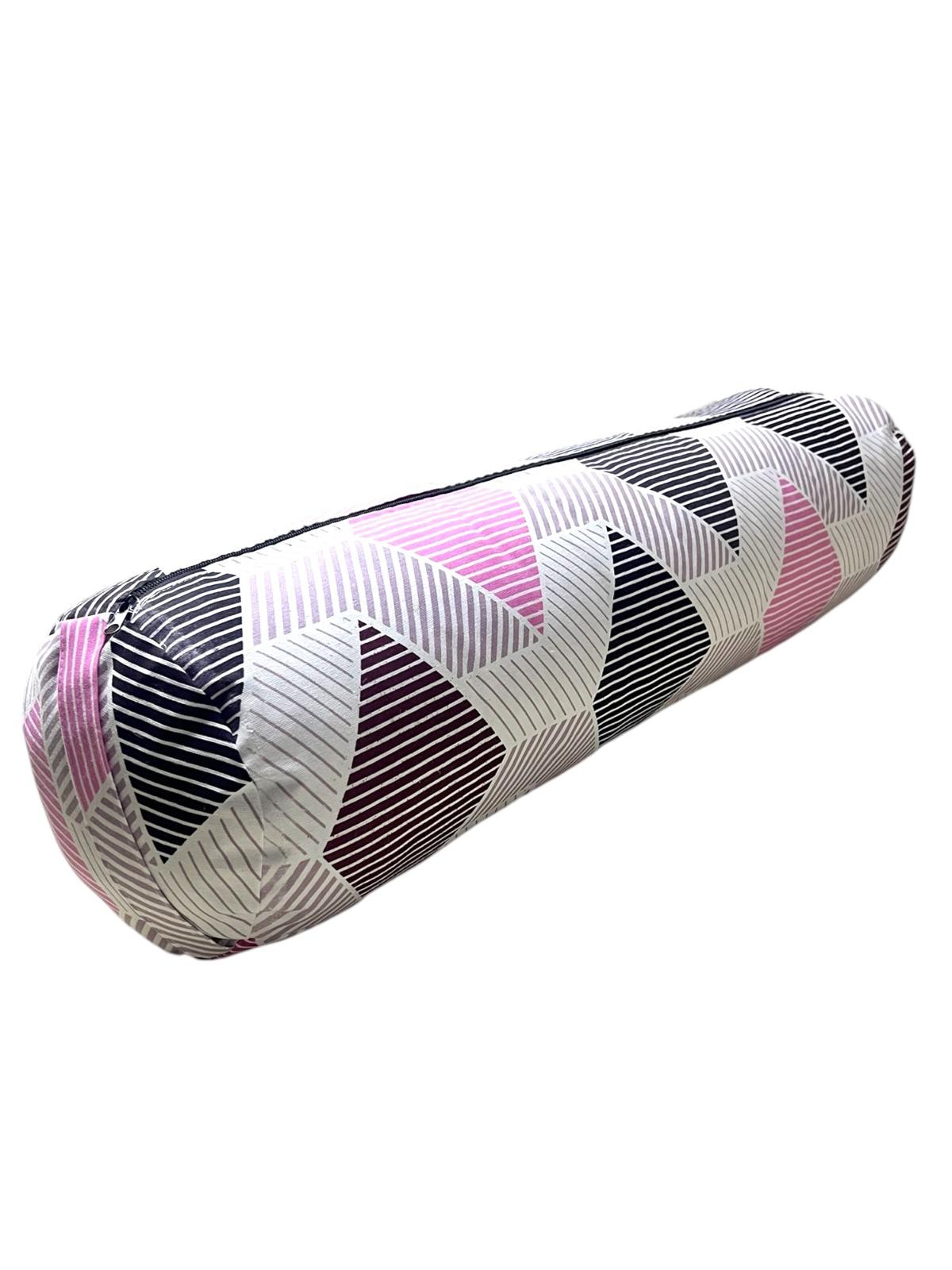 Bolster Minderi - Silindir Yoga Minderi - mor