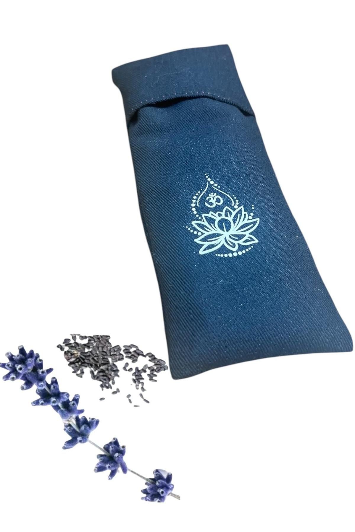Yoga Meditasyon Nefes İçin Dinlendirici Lavantalı Göz Yastığı Aromaterapik Lavantalı Göz Bandı