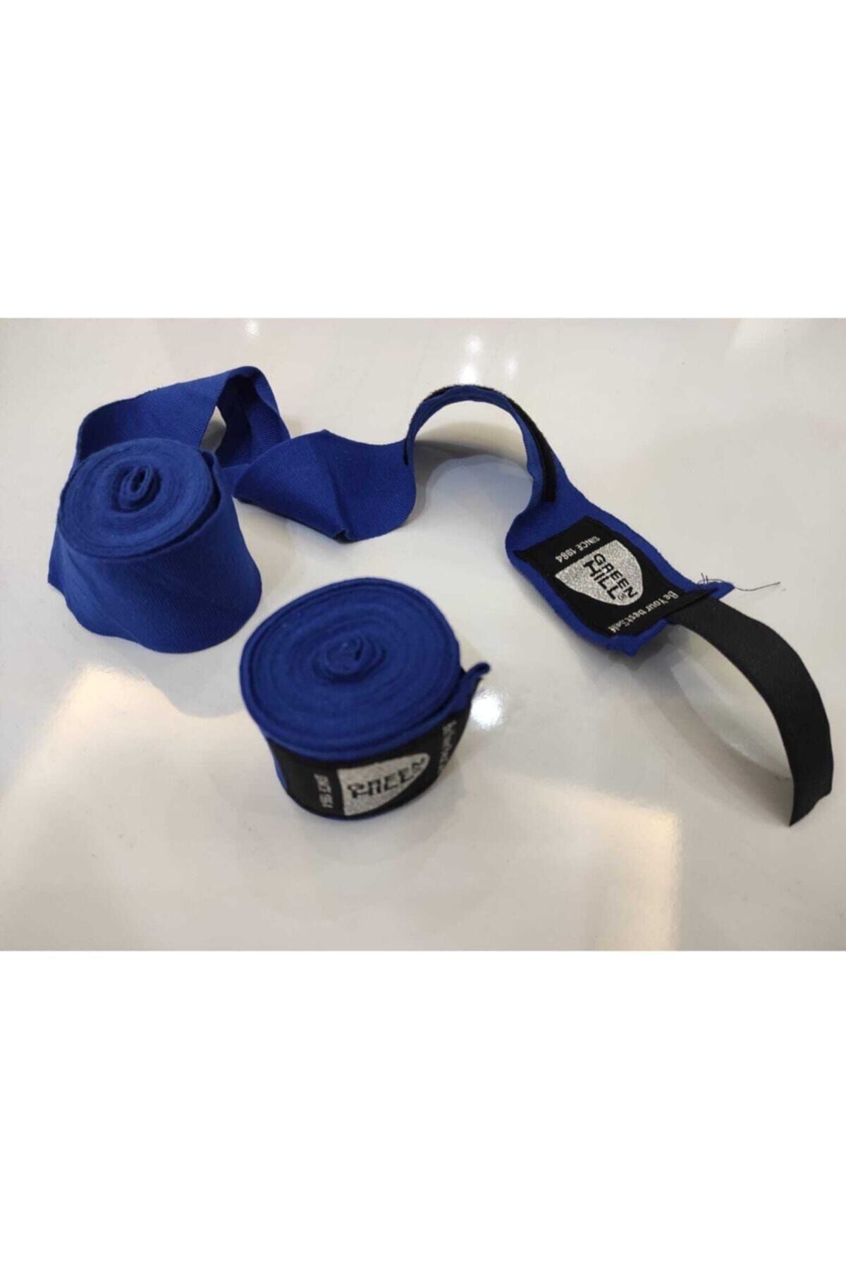 Green Hill Boks Sargı Bandajı Mavi 3.5 mt