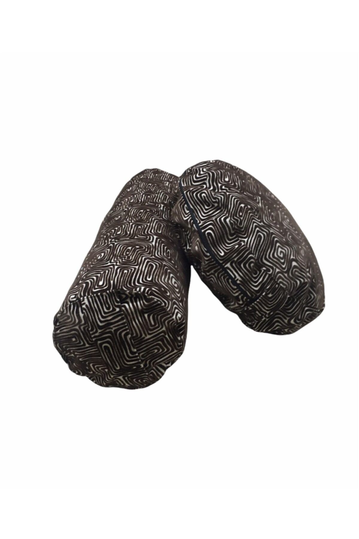 Bolster Minderi - Silindir Yoga Minderi & Meditasyon Minderi Ikili Set