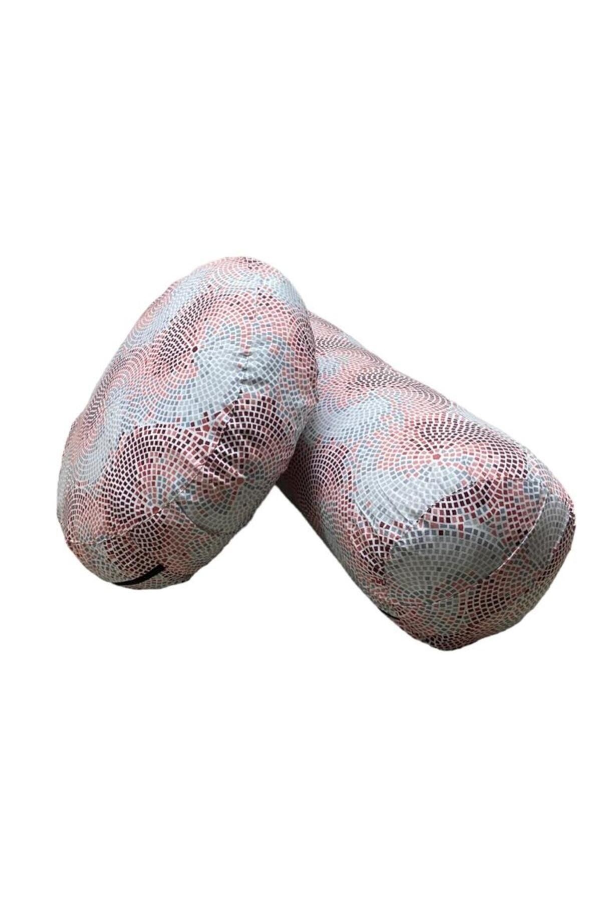 Mandala Desenli Yoga Meditasyon Minderi Ve Yoga Bolster Minderi Ikili Set - mozaik