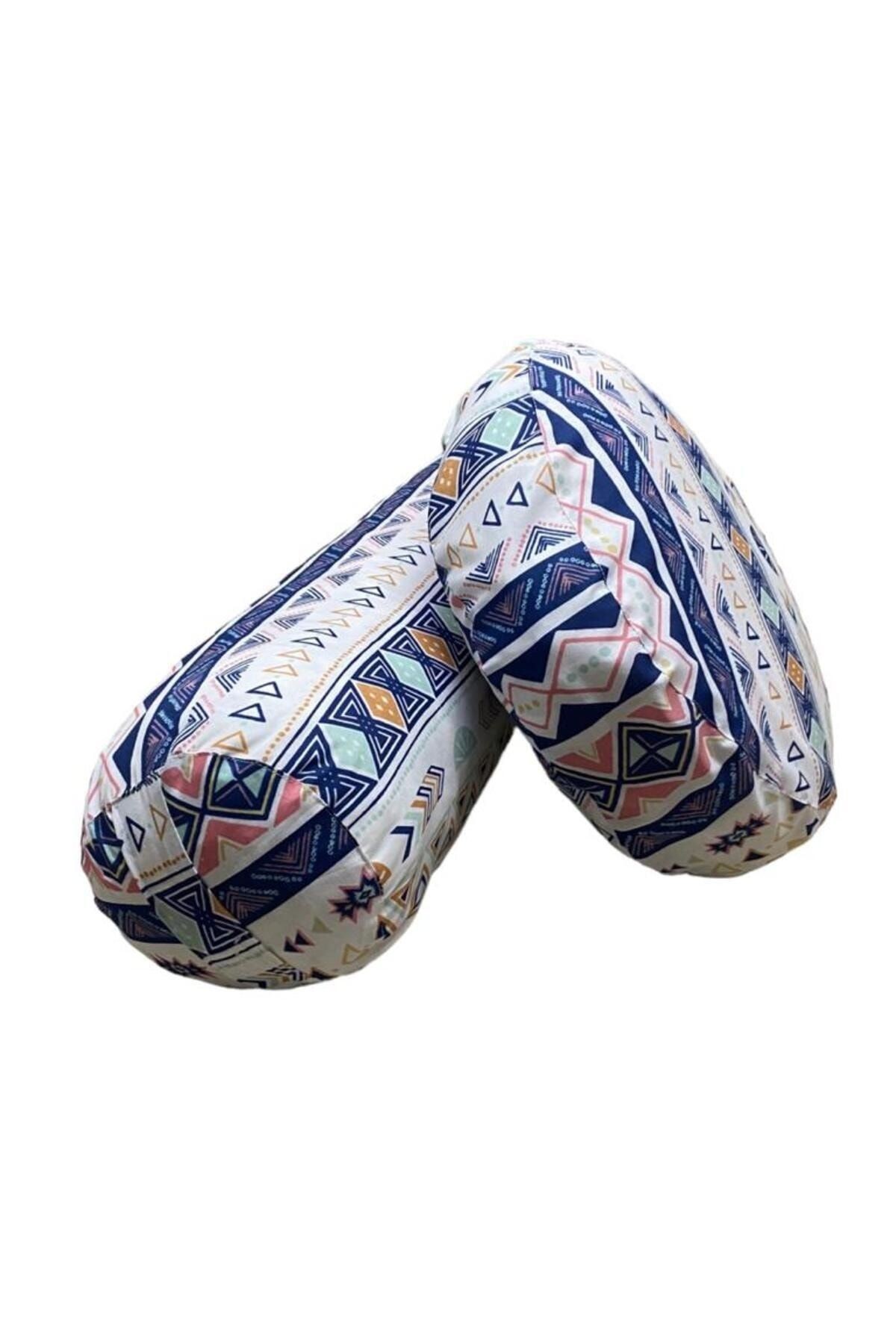 Mandala Desenli Yoga Meditasyon Minderi Ve Yoga Bolster Minderi Ikili Set