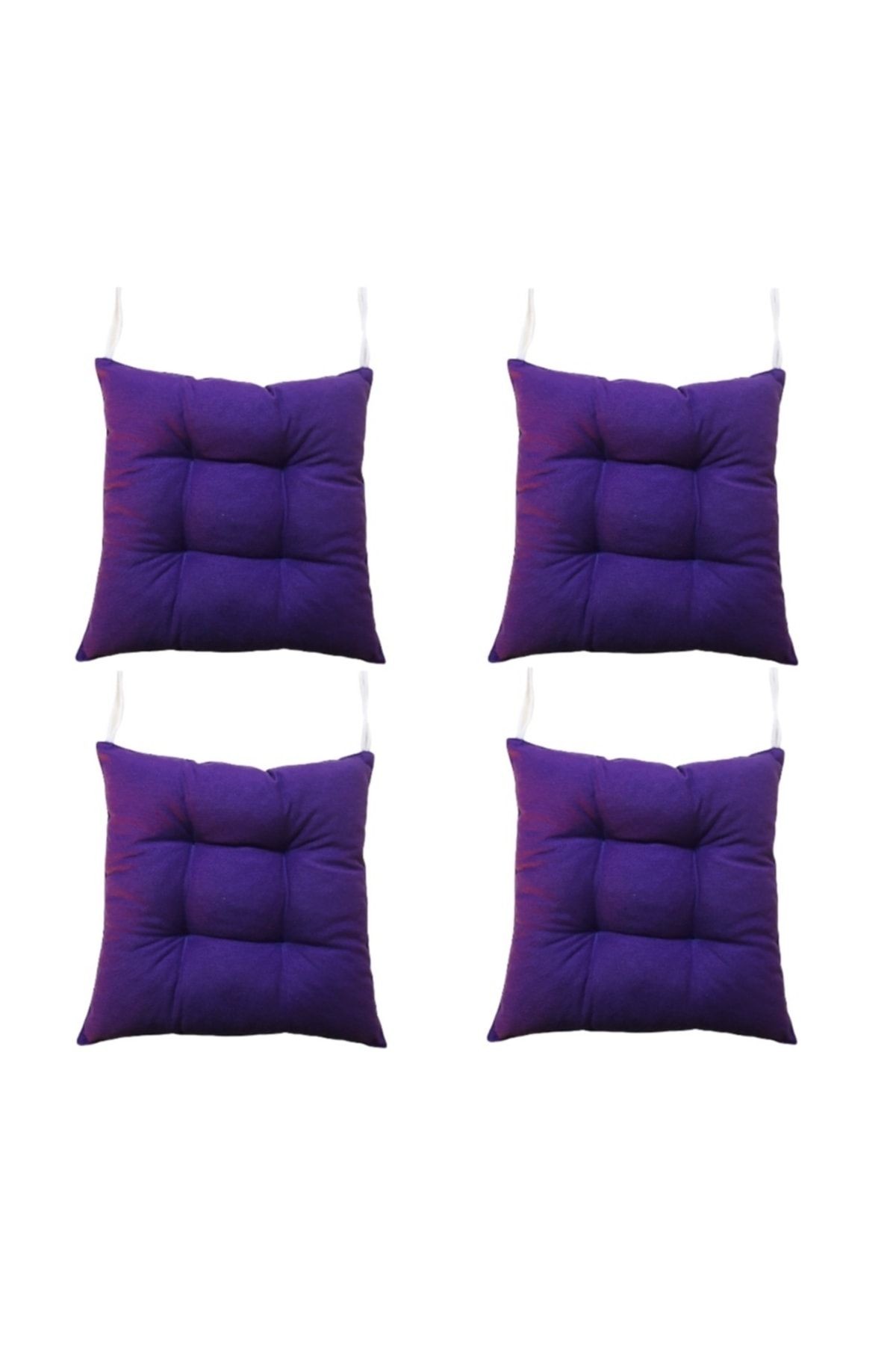4 Adet 40x40 Cm Tabure Minderi Puf Minder