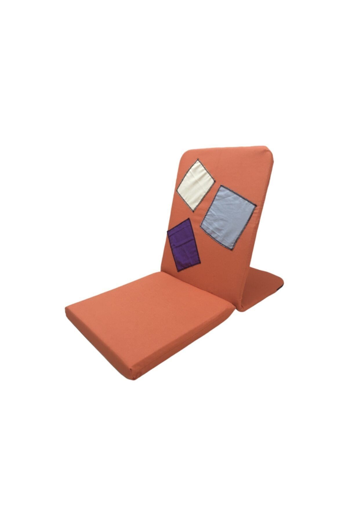 Sırt Destekli Yer Minderi  Meditasyon Sandalyesi