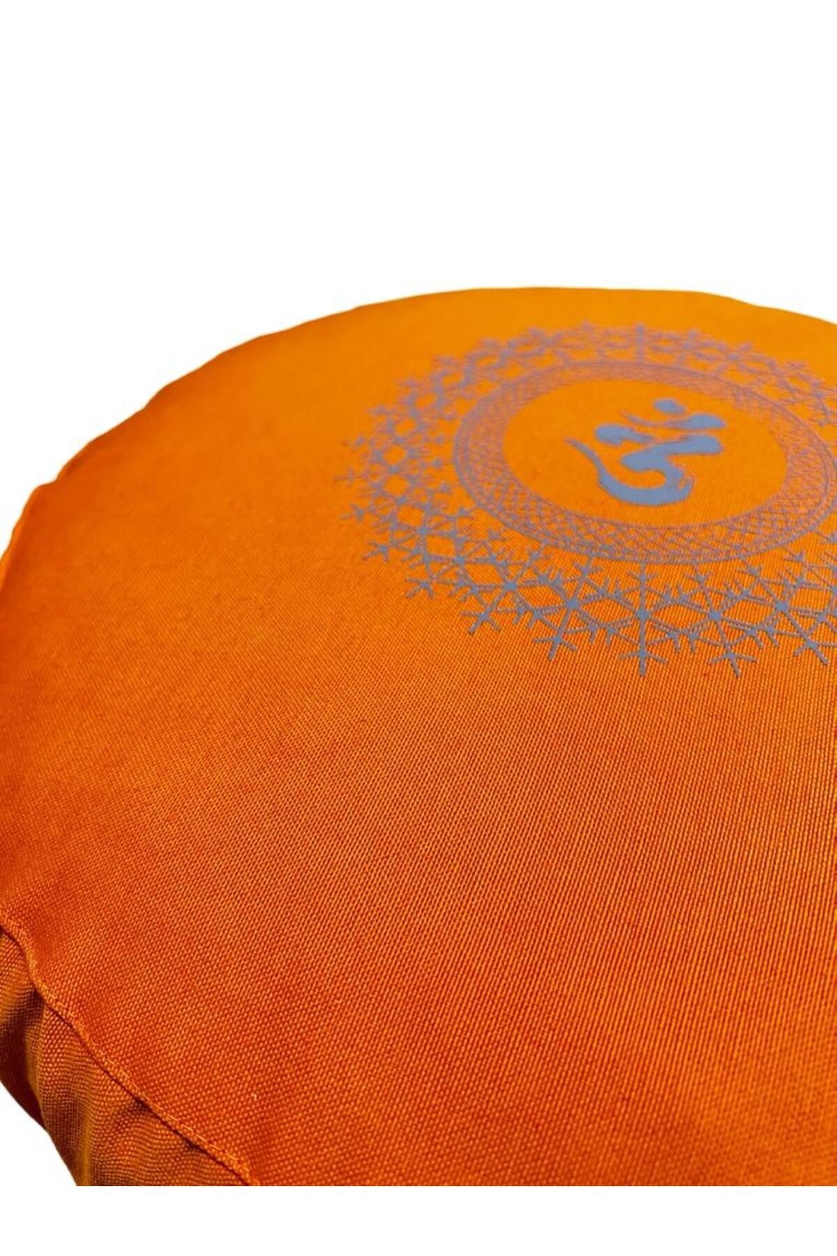 Meditasyon Minderi Duck Kumaş Yuvarlak Yoga Minderi Özel Baskılı