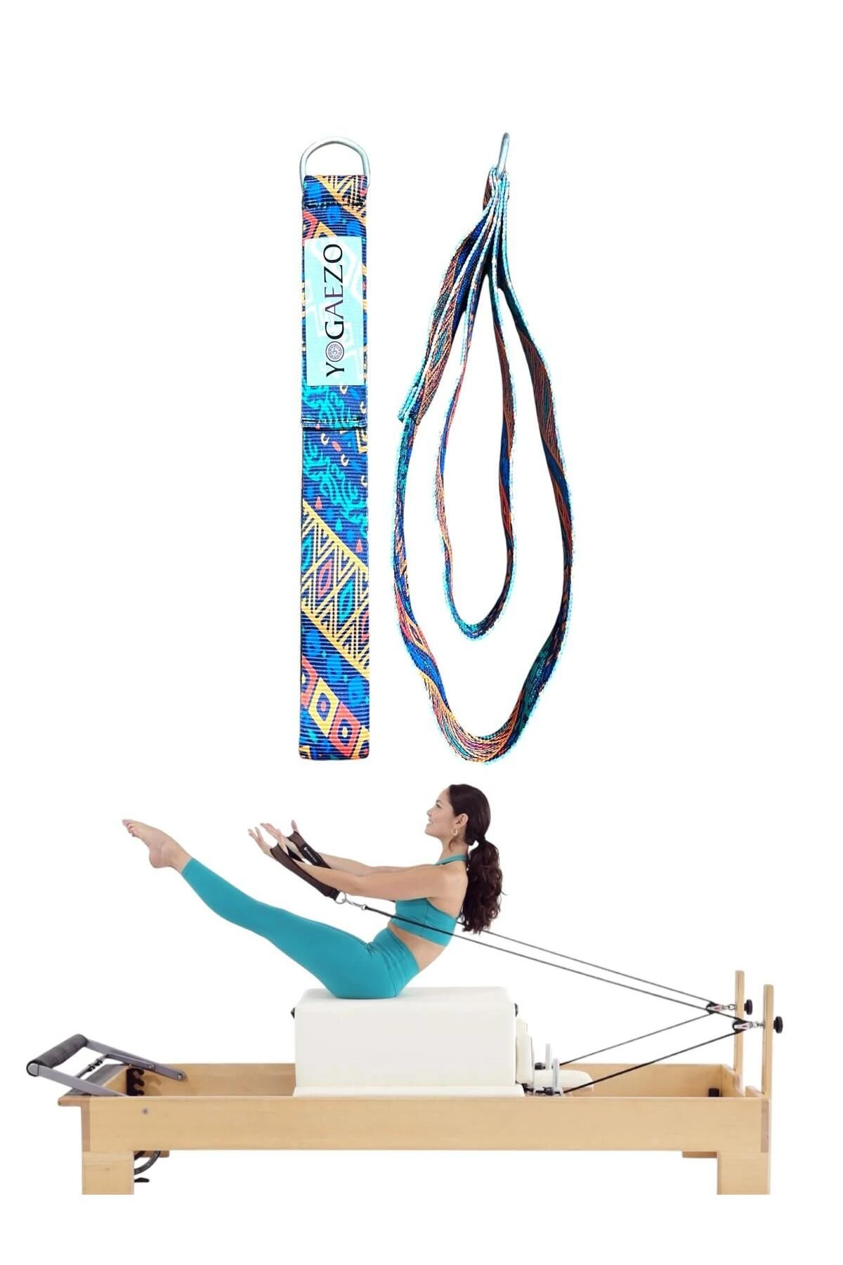 Çift Katmanlı Pro Reformer Pilates Elcik -  Yoga Elcik - Ekstra Dayanıklı Pro Reformer Tutamaç Elcik