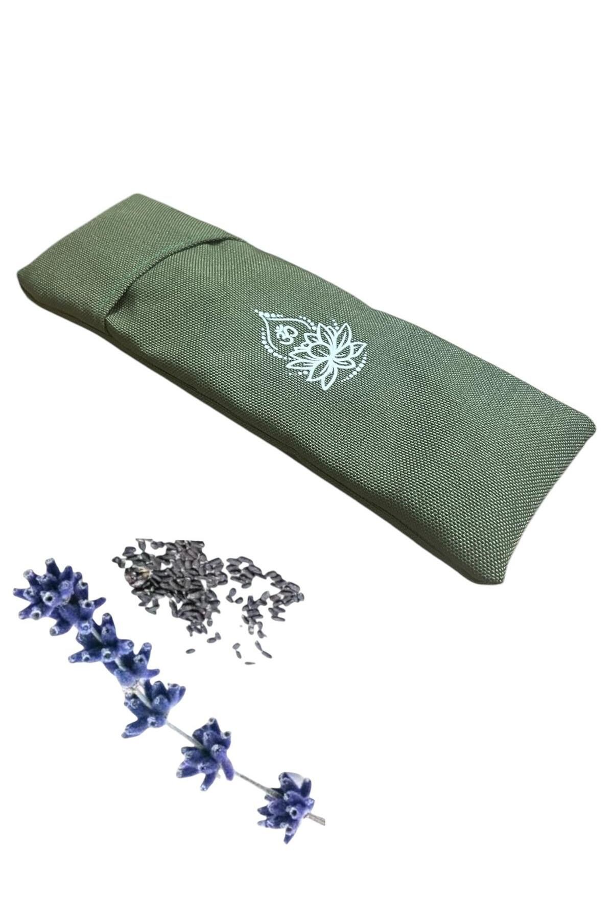 Yoga Meditasyon Nefes İçin Dinlendirici Lavantalı Göz Yastığı Aromaterapik Lavantalı Göz Bandı
