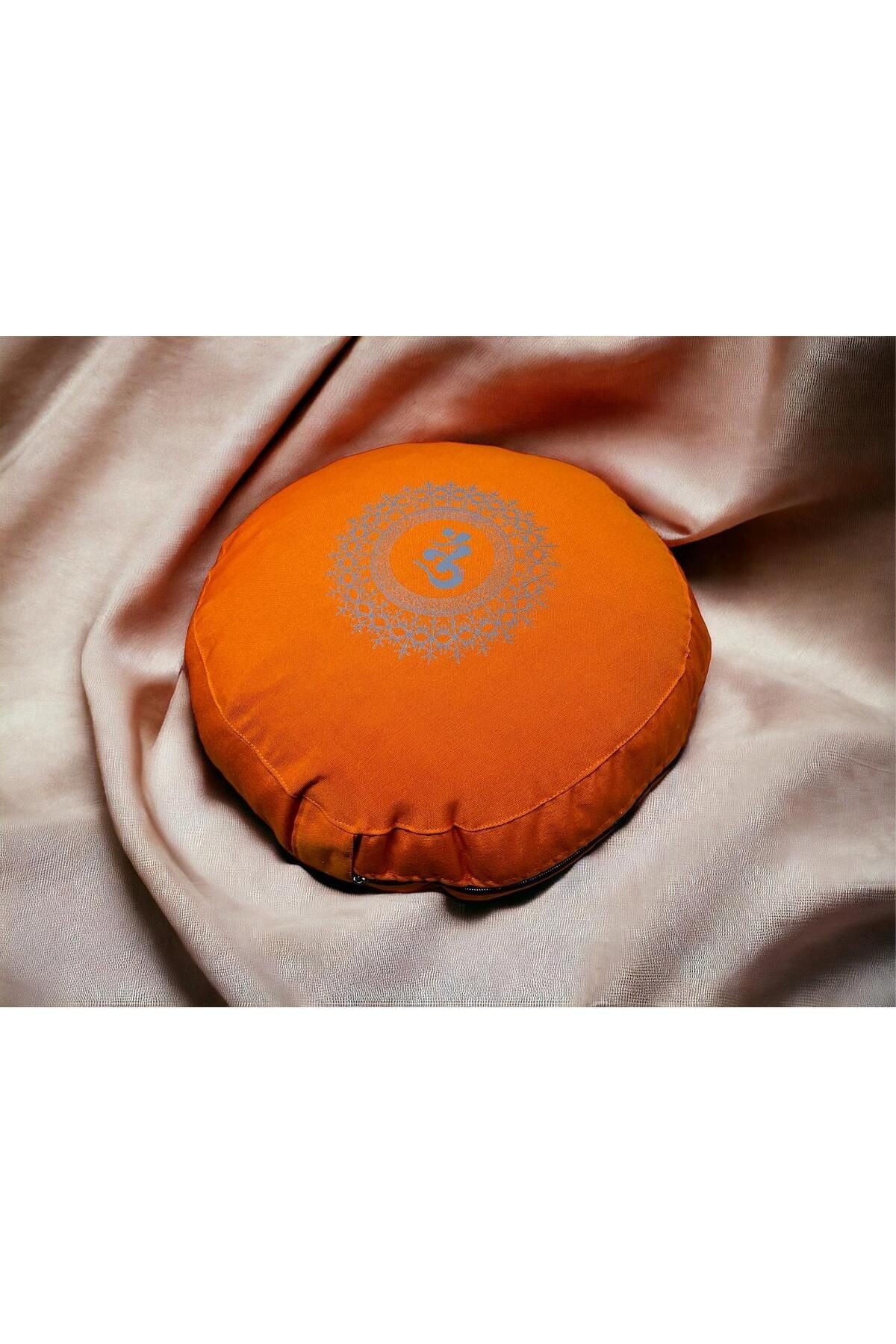 Meditasyon Minderi Duck Kumaş Yuvarlak Yoga Minderi Özel Baskılı