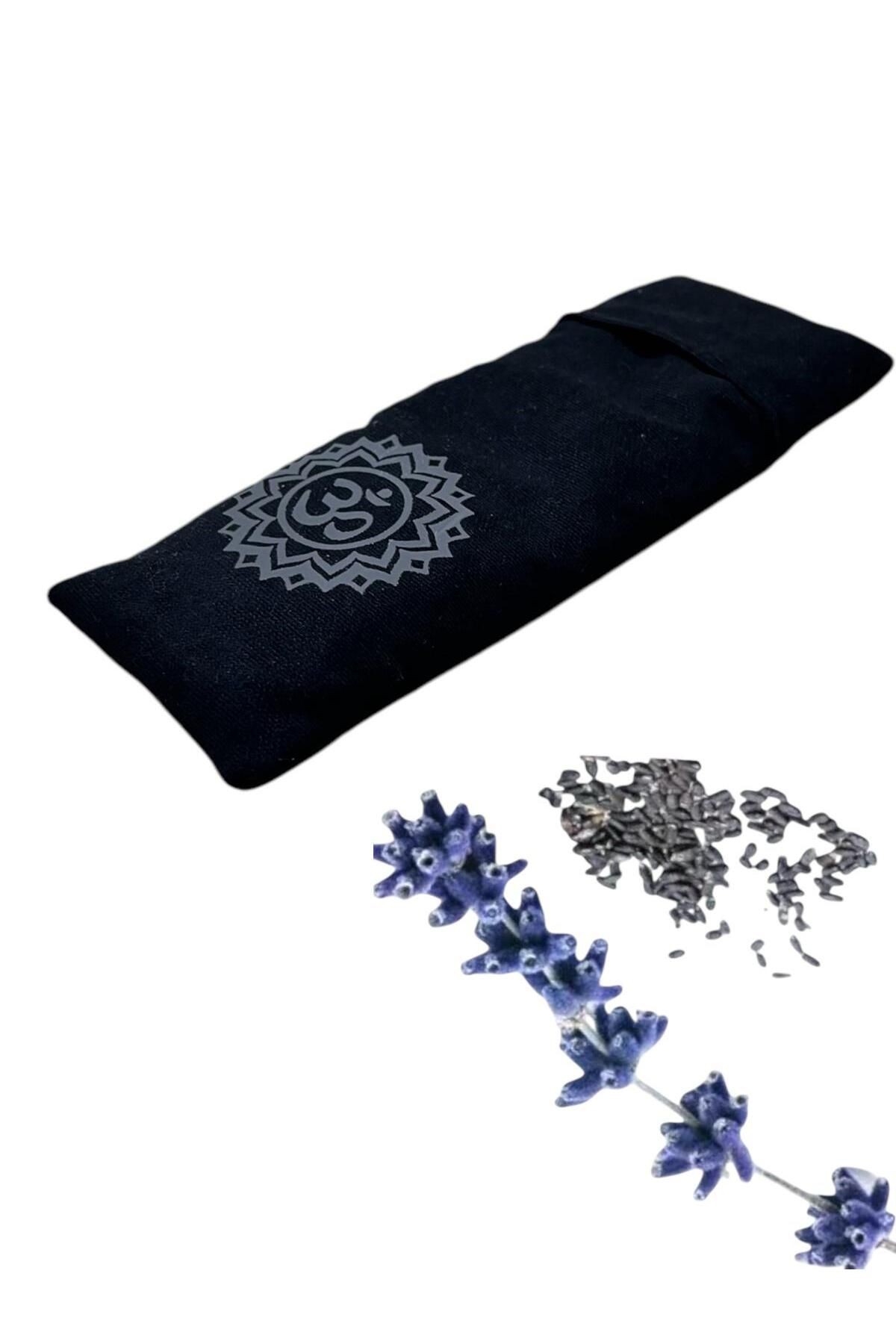 Yoga Dinlendirici Lavantalı Göz Yastığı Aromaterapik Lavantalı Göz Bandı Karabuğday & Lavanta