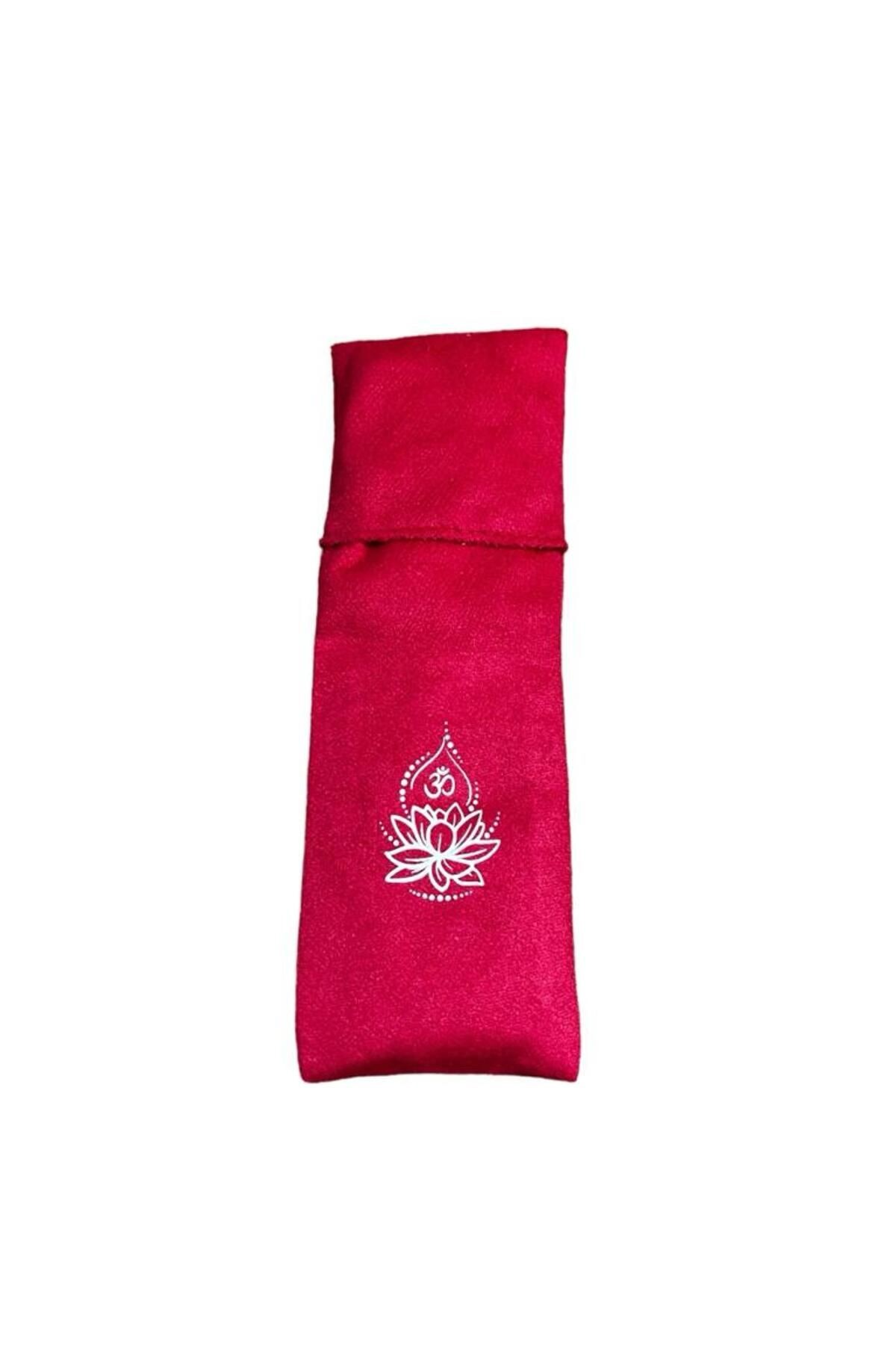 Yoga Göz Yastığı - Lotus Çiçeği Lavantalı Yoga Göz Yastığı - Yoga Dinlendirici Göz Bandı
