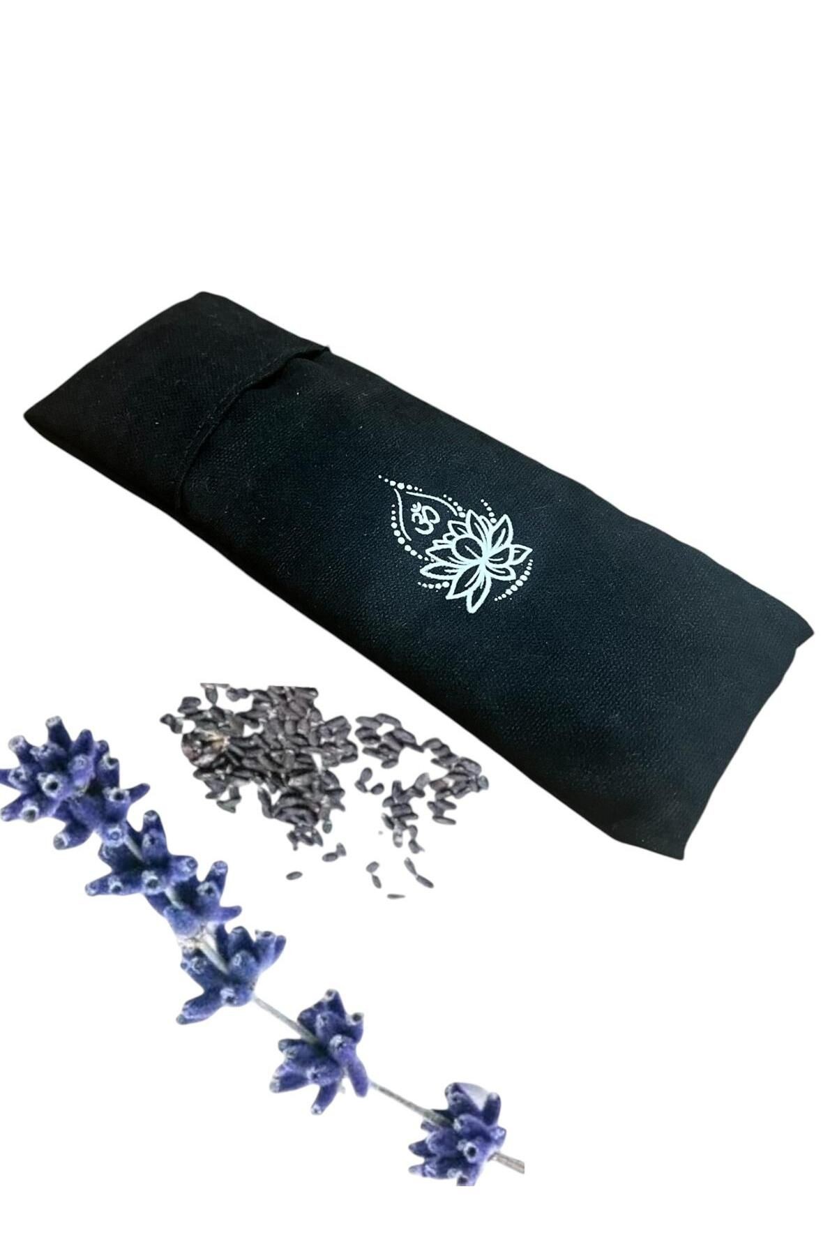 Yoga Meditasyon Nefes İçin Dinlendirici Lavantalı Göz Yastığı Aromaterapik Lavantalı Göz Bandı