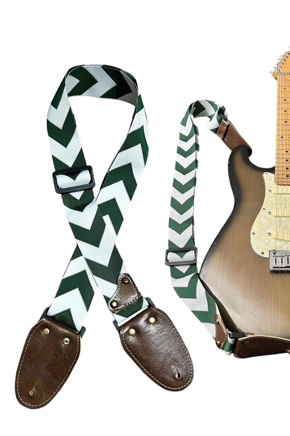 Gitar Askısı, Gitar Omuz Askısı Gitar Kayışı 5 Cm Kalınlık Max: 165 Uzunluk Cm Pena Hediyeli