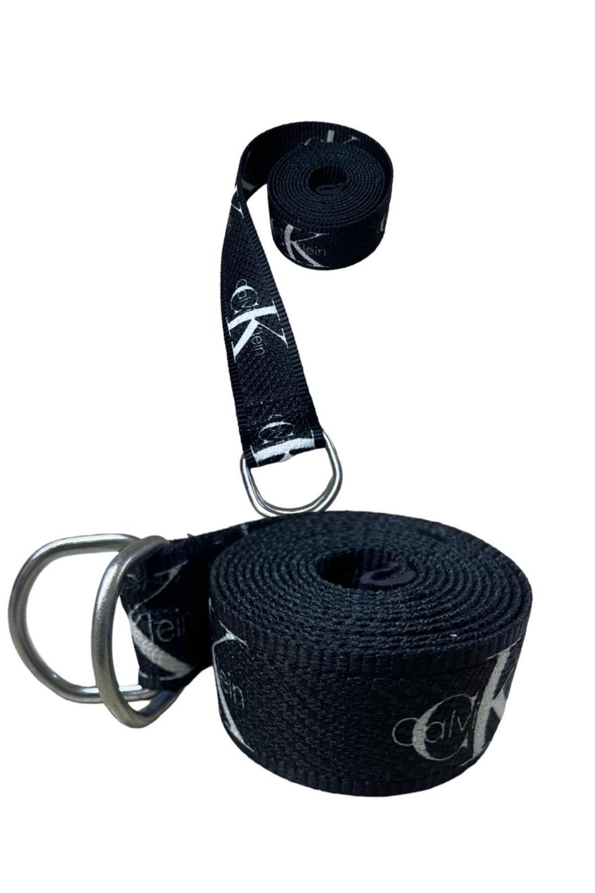Yoga Kemeri - Desenli Metal Bağlantılı 200 Cm Yoga Kemeri - Yoga Kayışı