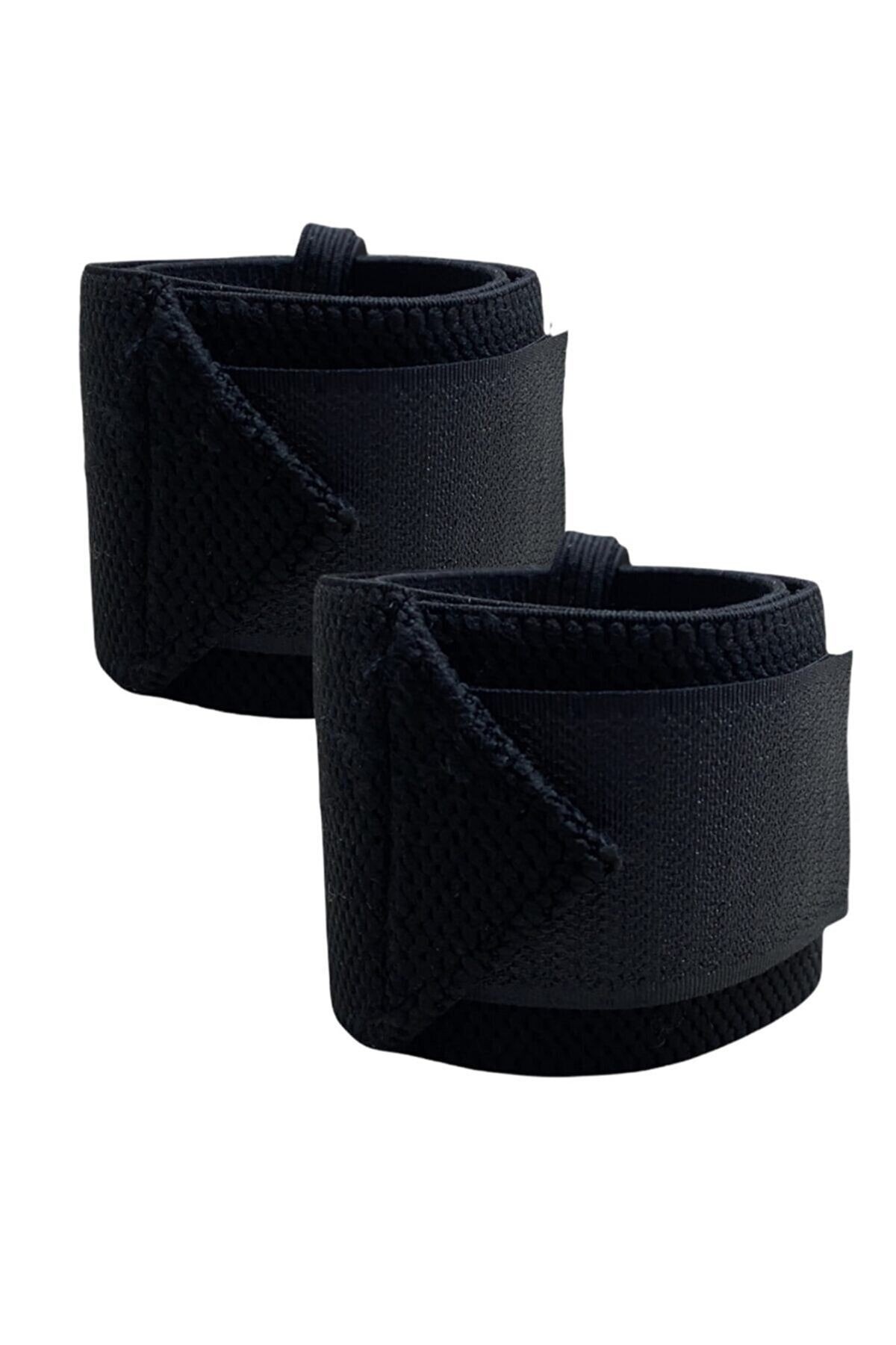 Halter & Fitness & Crossfit Bilek Bandajı 50 X 5 Cm - Wrist Wraps El Bilek Sargısı - 1 Çift