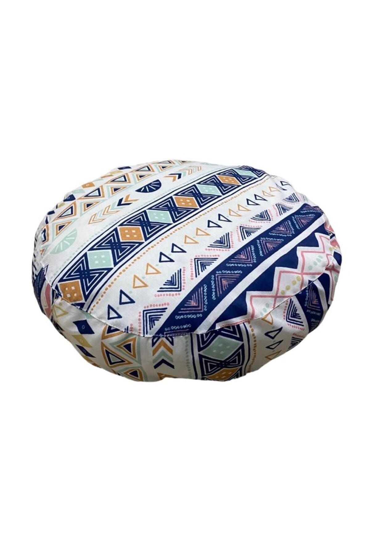 Mandala Desenli Yoga Meditasyon Minderi Ve Yoga Bolster Minderi Ikili Set