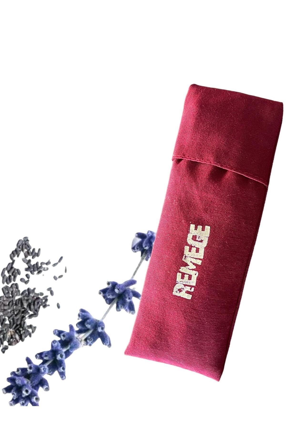 Yoga Lavantalı Göz Yastığı Aromaterapik Meditasyon Lavantalı Göz Bandı %100 Duck Kumaş
