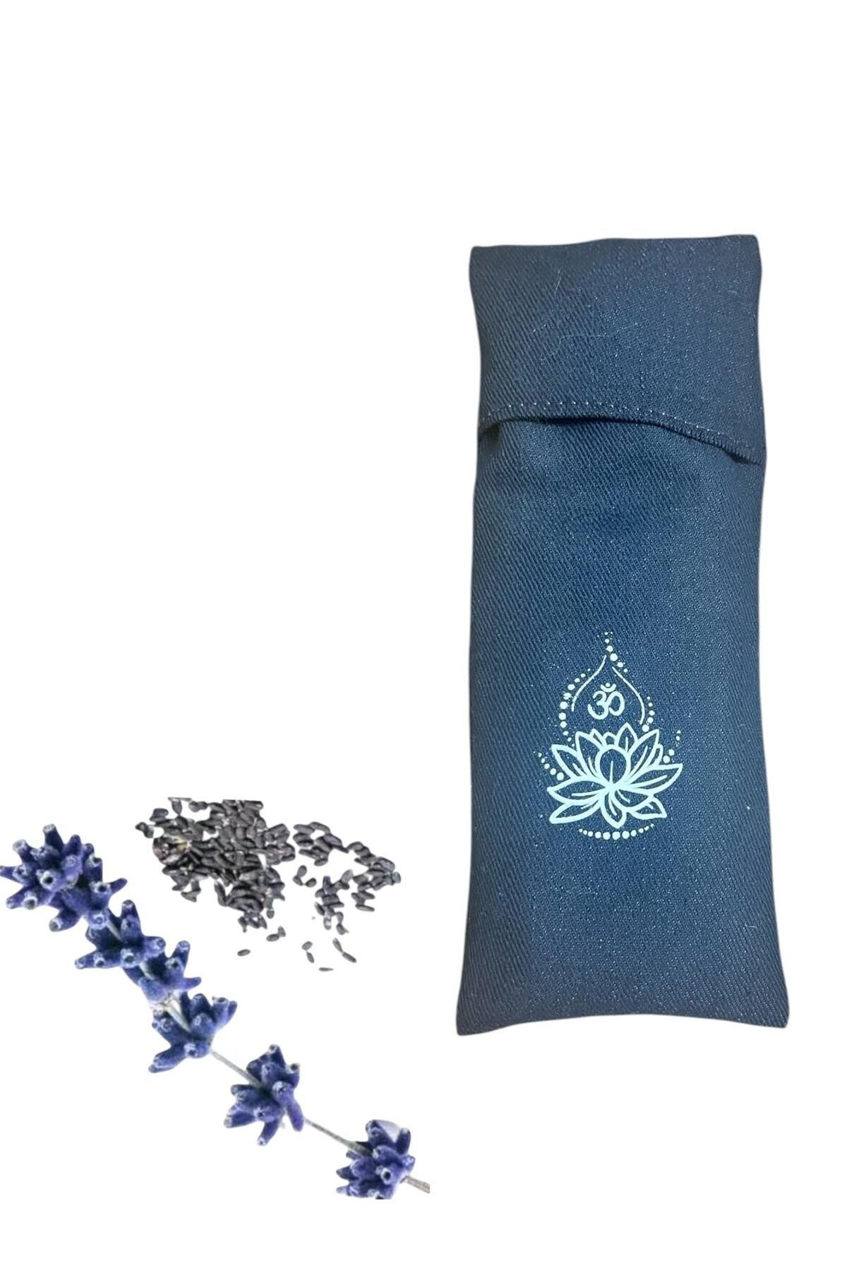 Yoga Meditasyon Nefes İçin Dinlendirici Lavantalı Göz Yastığı Aromaterapik Lavantalı Göz Bandı