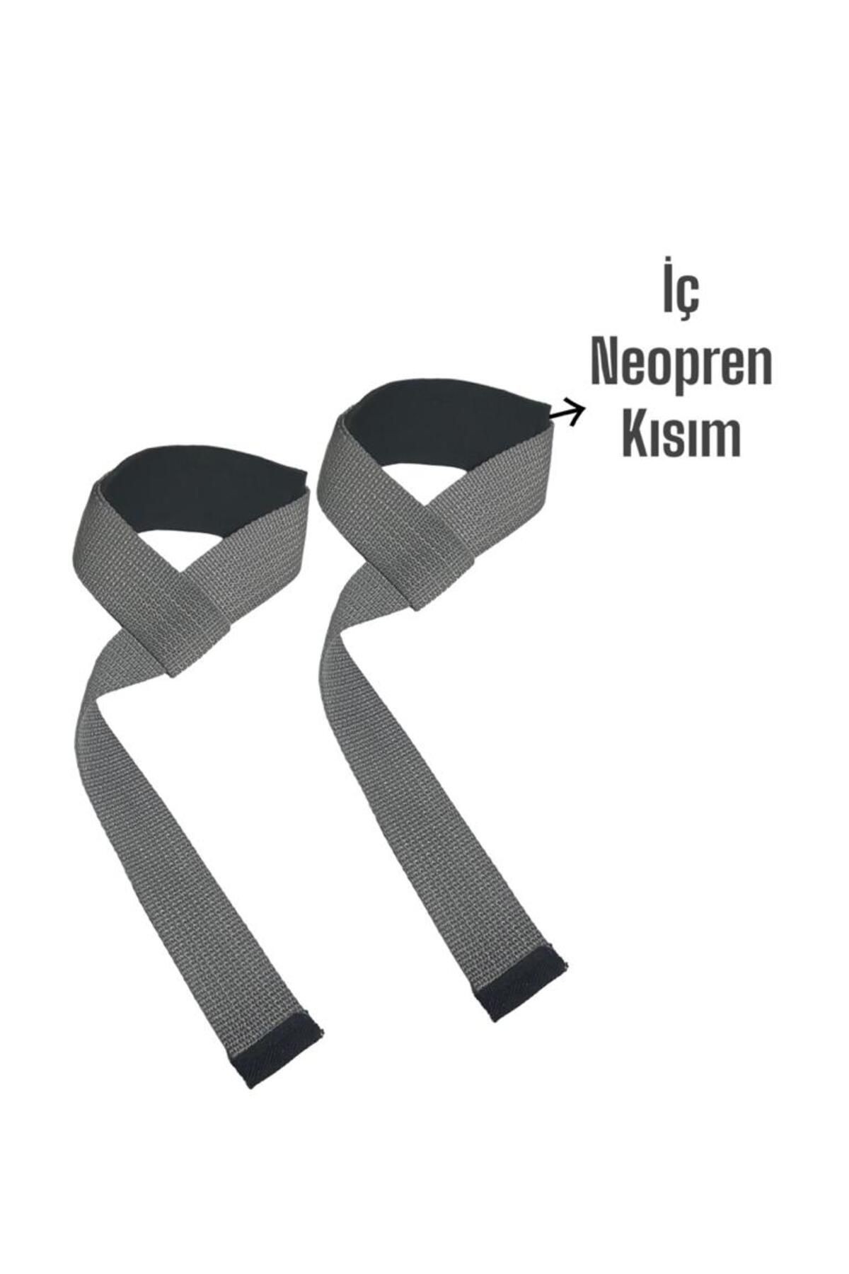 Halter Strap - Ağırlık Kaldırma Kayışı Lifting - Fitness Crossfit Deadlift Straps Halter Strapı
