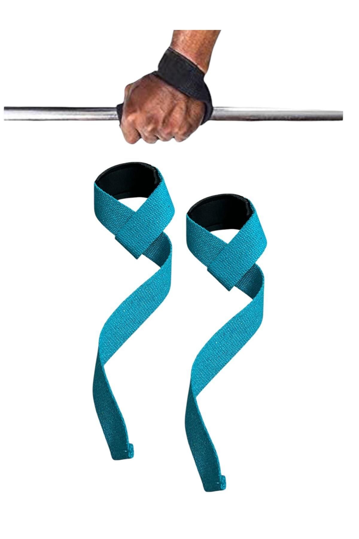 Deadlift Ağırlık Kaldırma Kayışı Strap Fitness Crossfit Ağırlık Kaldırma Kayışı Wrist Strap Baskısız