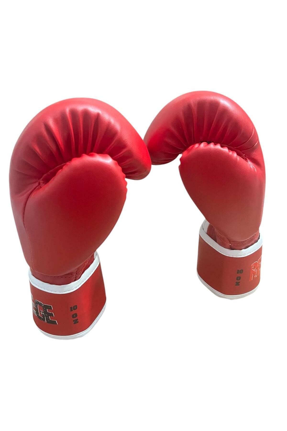 Boks Eldiveni - Boks, Kick Boks, Muay Thai, Maç ve Antrenman Eldiveni + Silikon Dişlik 2'li Set