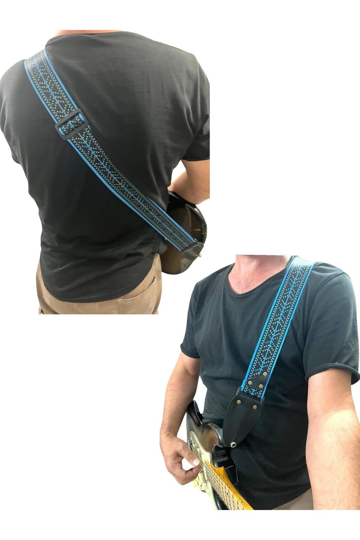 Gitar Askısı, Gitar Omuz Askısı, Gitar Kayışı 5 Cm Kalınlık Max: 165 Cm Uzunluk Pena Hediyeli