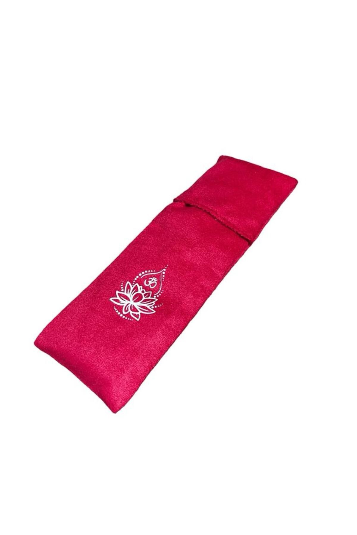 Yoga Göz Yastığı - Lotus Çiçeği Lavantalı Yoga Göz Yastığı - Yoga Dinlendirici Göz Bandı