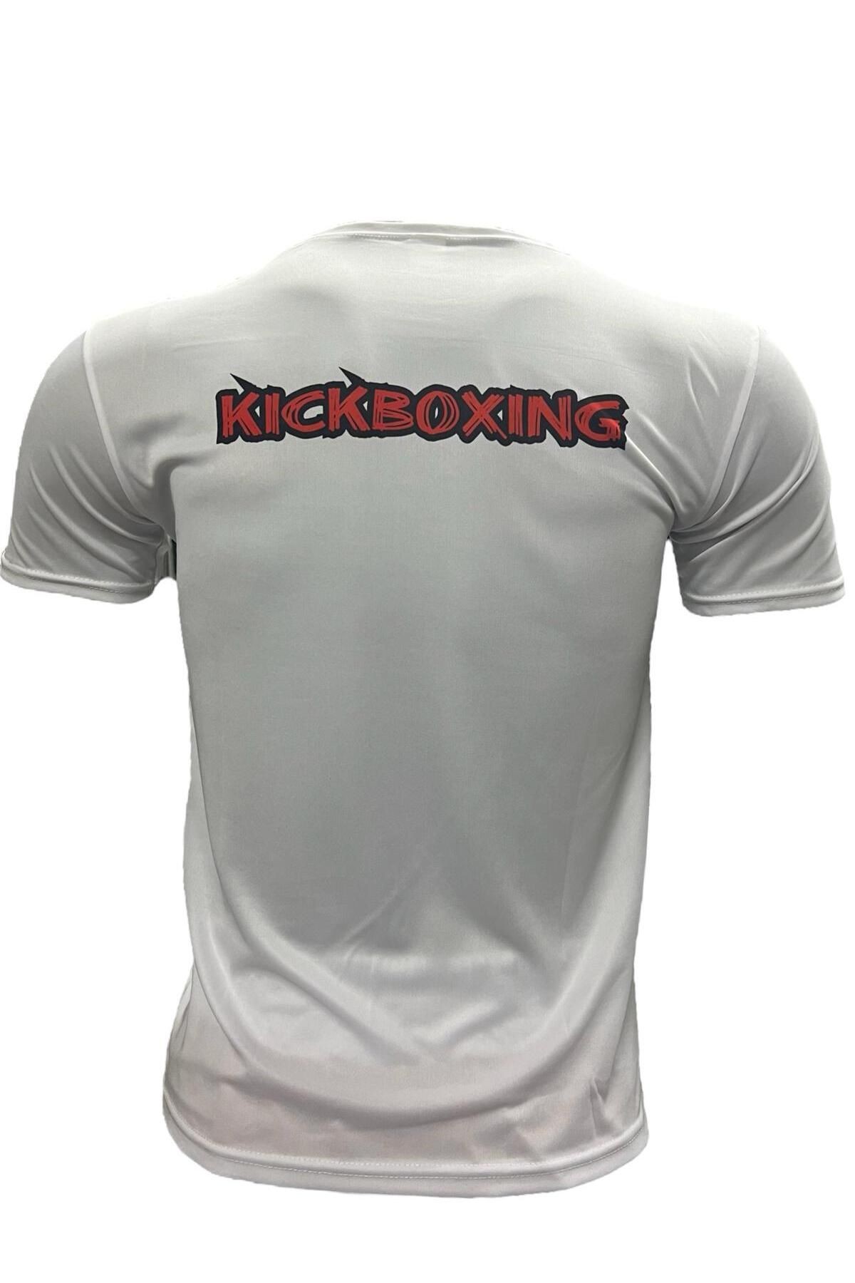 Dijital Baskılı Kick Boks Şortu - Kick Boks Tişörtü - Kickboks Şort Tişört Takımı ikili Set