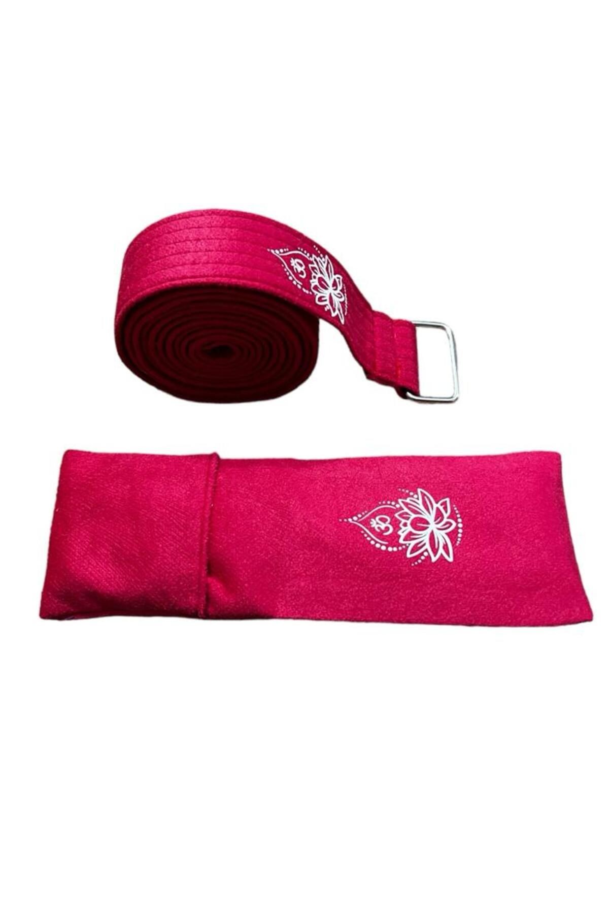 Yoga Kemeri & Yoga Göz Yastığı İkili Set Yoga Meditasyon Ekipmanları