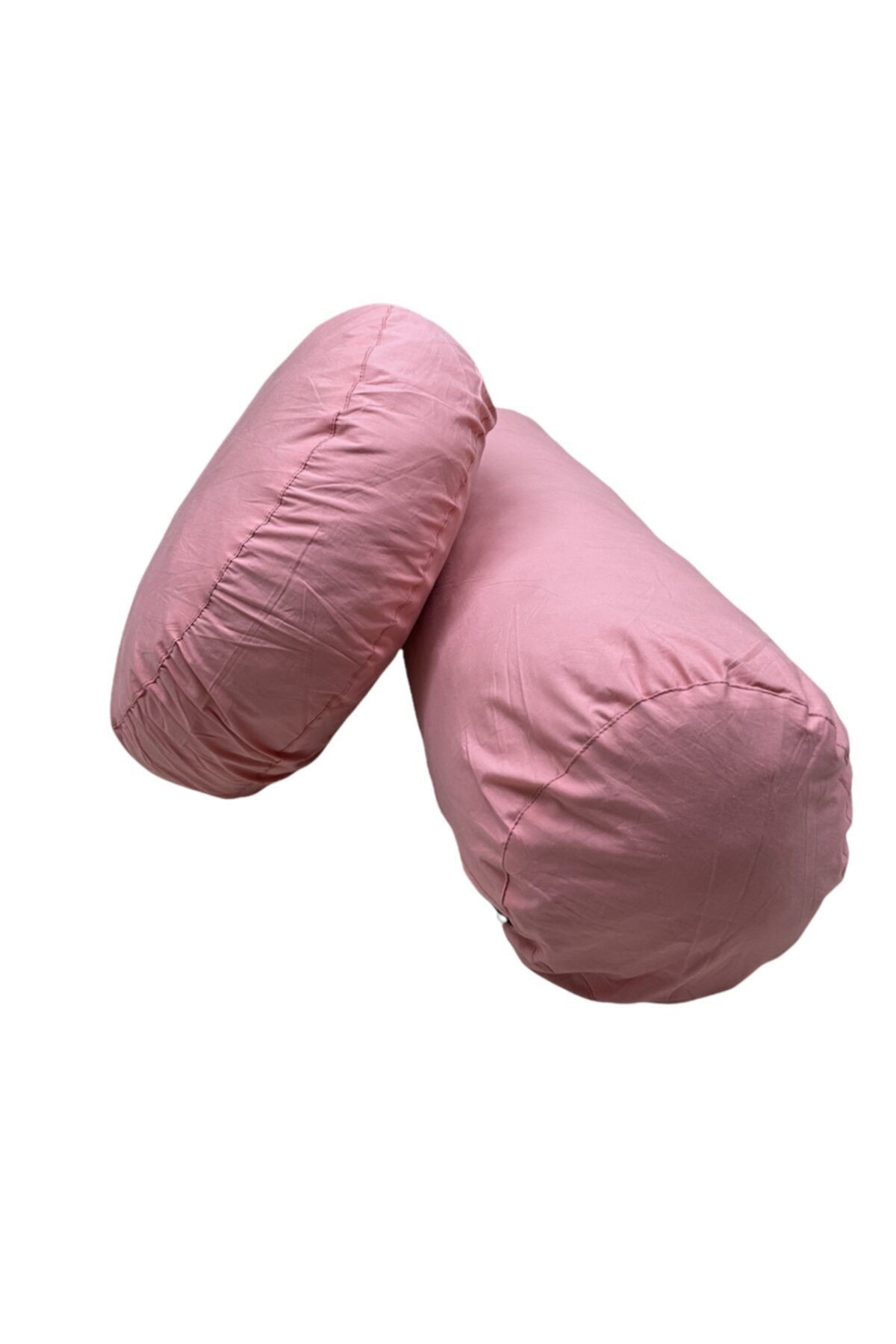 Bolster Minderi & Meditasyon Minderi - Ikili Set - Pembe