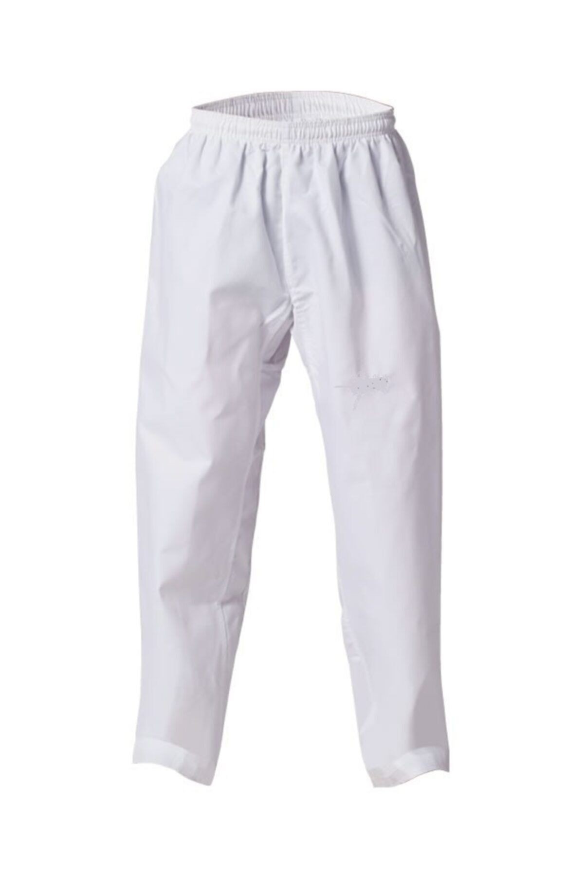 Taekwondo Pantolonu - Beyaz Tek Alt