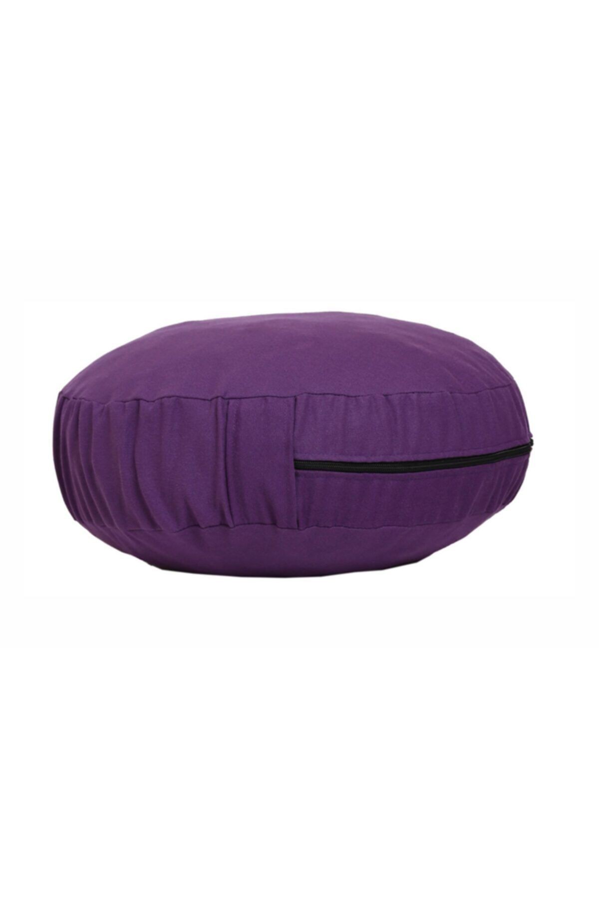 Organik Kabuk Dolgulu Meditasyon Minderi + Bolster Minderi Ikili Set