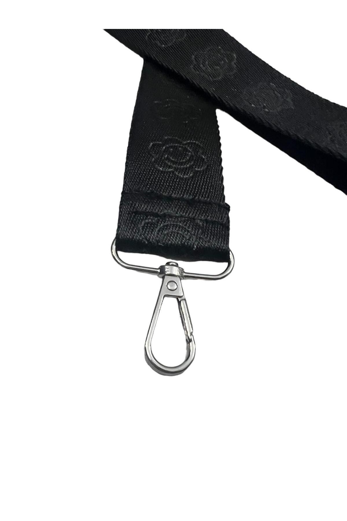 150 Cm Ayarlanabilir Çanta Askısı Polyester Kolon 150 Cm Çanta Askısı, Metal Askılıklı