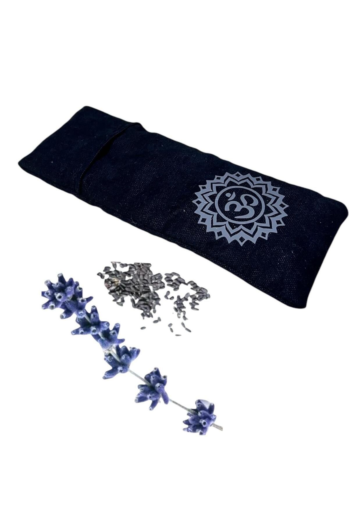 Yoga Dinlendirici Lavantalı Göz Yastığı Aromaterapik Lavantalı Göz Bandı Karabuğday & Lavanta
