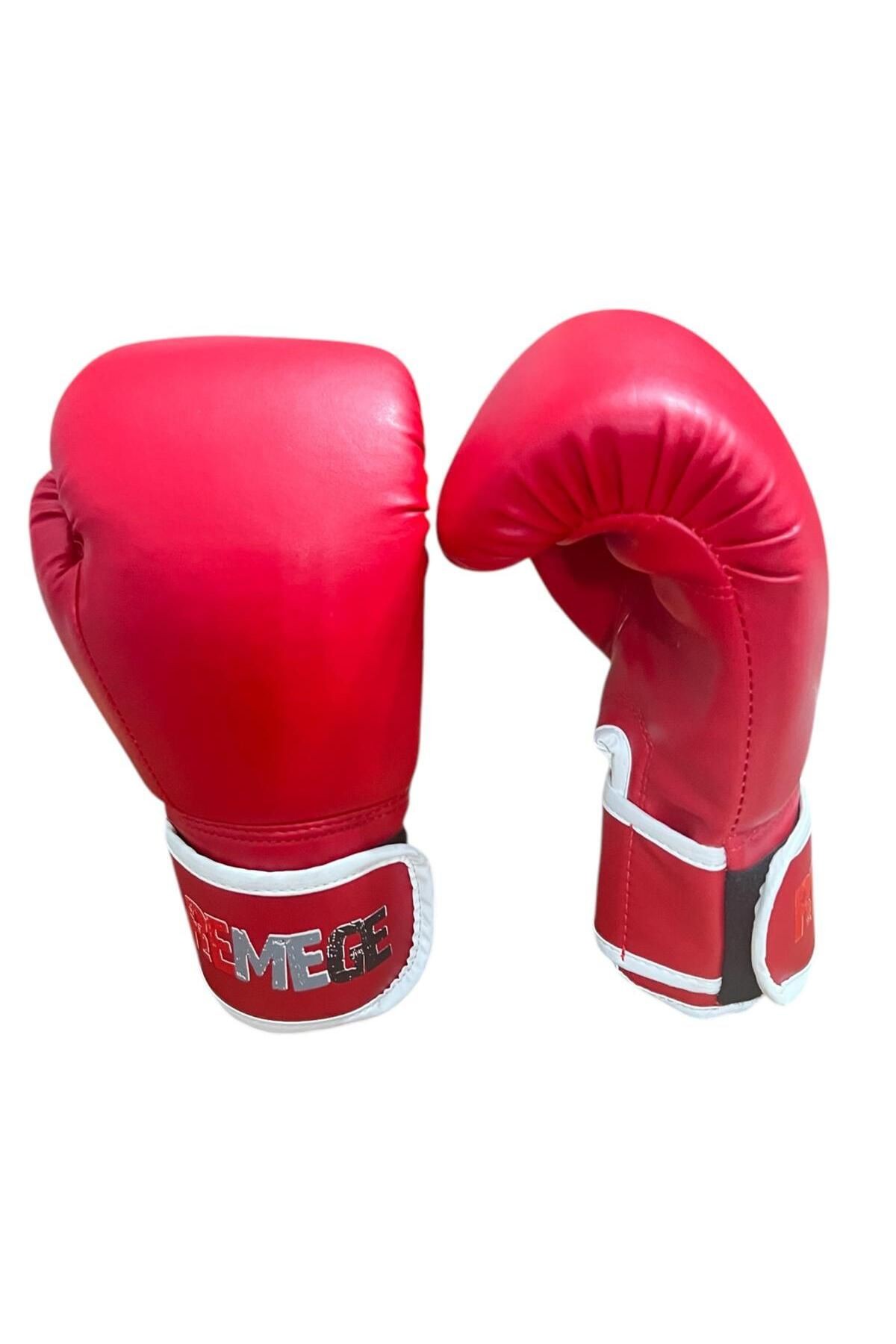 Boks Eldiveni - Boks, Kick Boks, Muay Thai, Maç ve Antrenman Eldiveni + Bandaj - Dişlik 3'lü Set