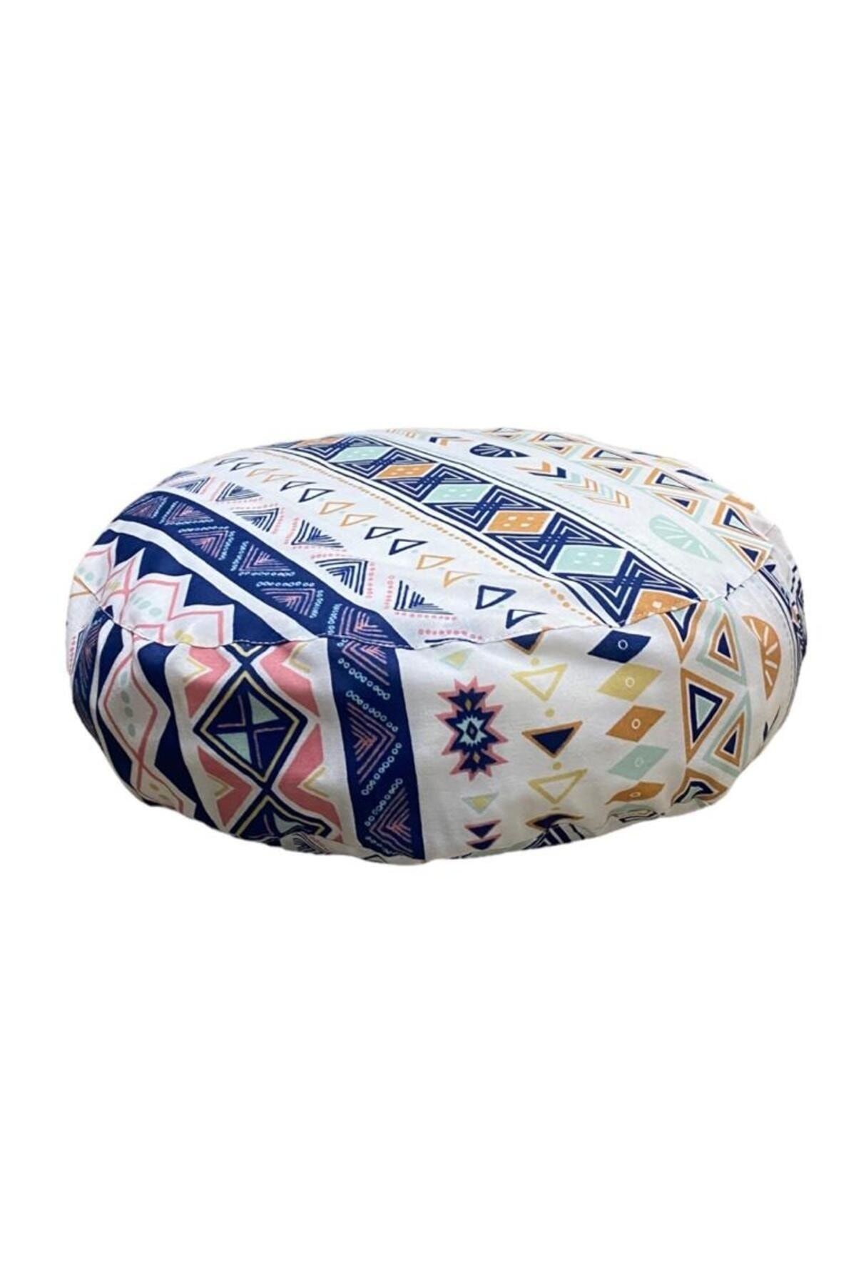 Mandala Desenli Yoga Meditasyon Minderi Ve Yoga Bolster Minderi Ikili Set
