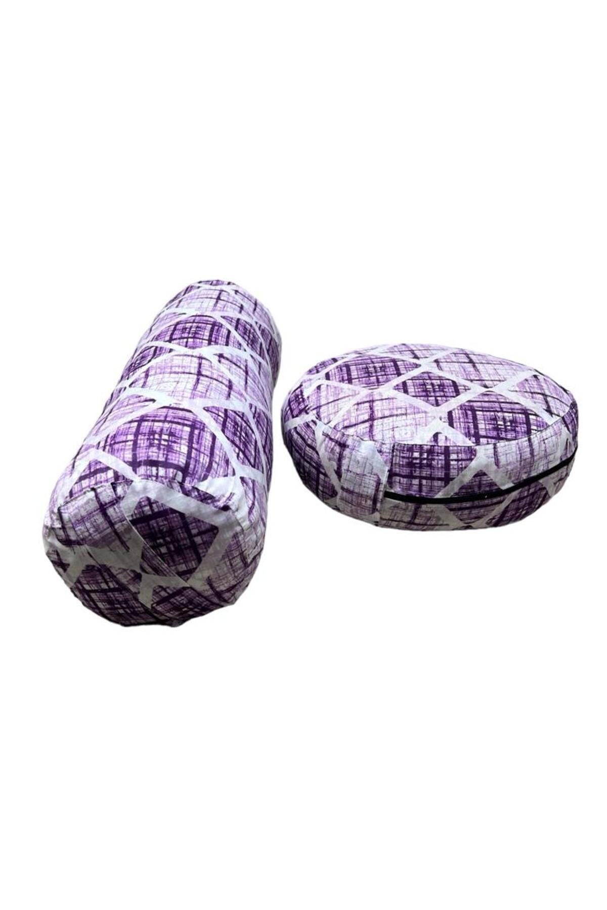 Meditasyon Minderi & Bolster Minderi Ikili Set
