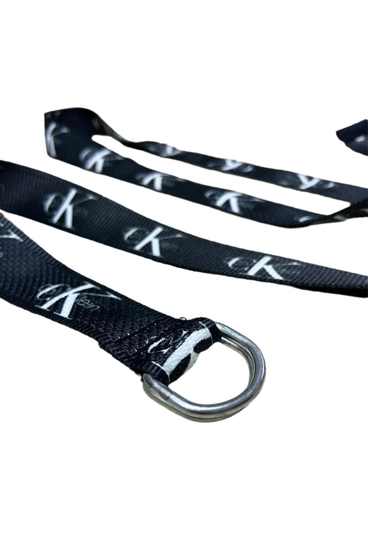 Yoga Kemeri - Desenli Metal Bağlantılı 200 Cm Yoga Kemeri - Yoga Kayışı