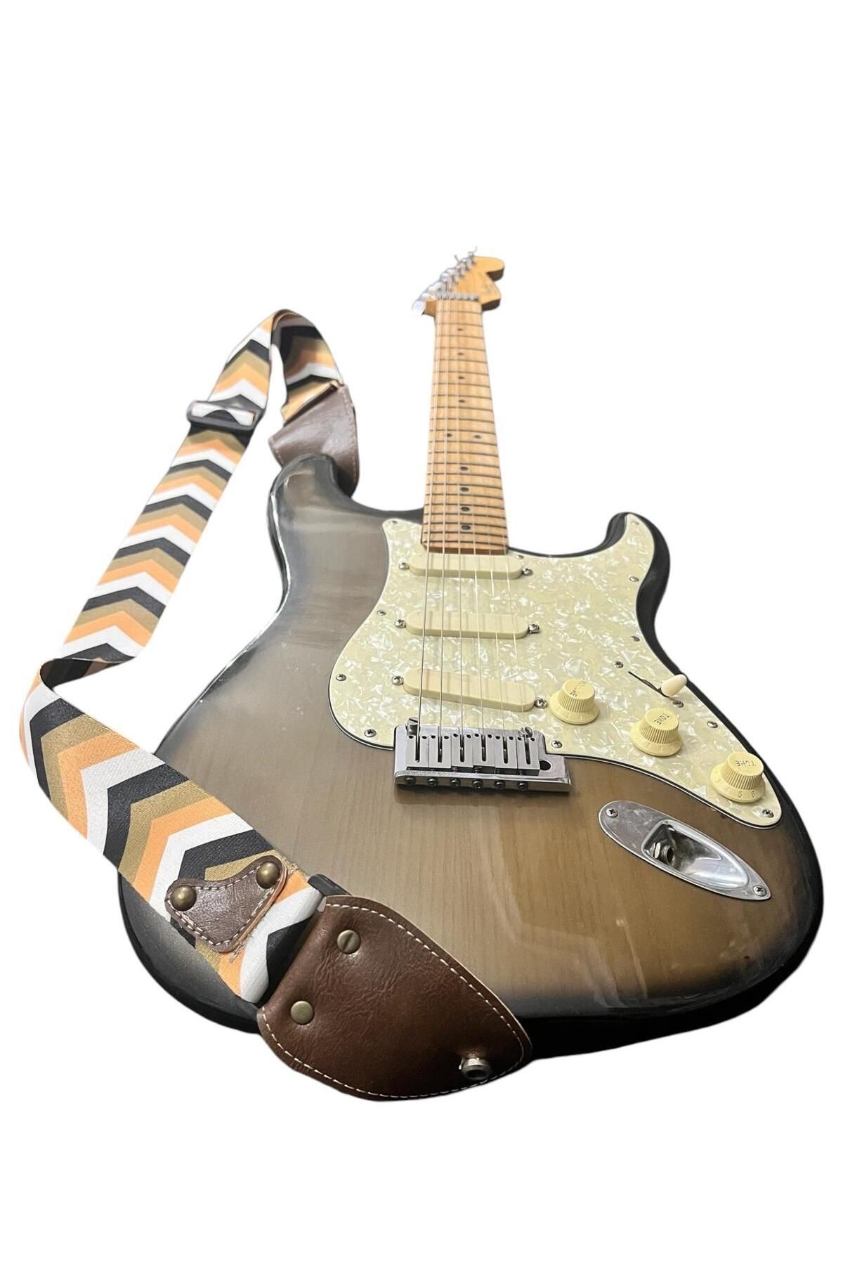 Gitar Askısı, Gitar Omuz Askısı, Gitar Kayışı 5 Cm Kalınlık Max: 165 Cm Uzunluk Pena Hediyeli