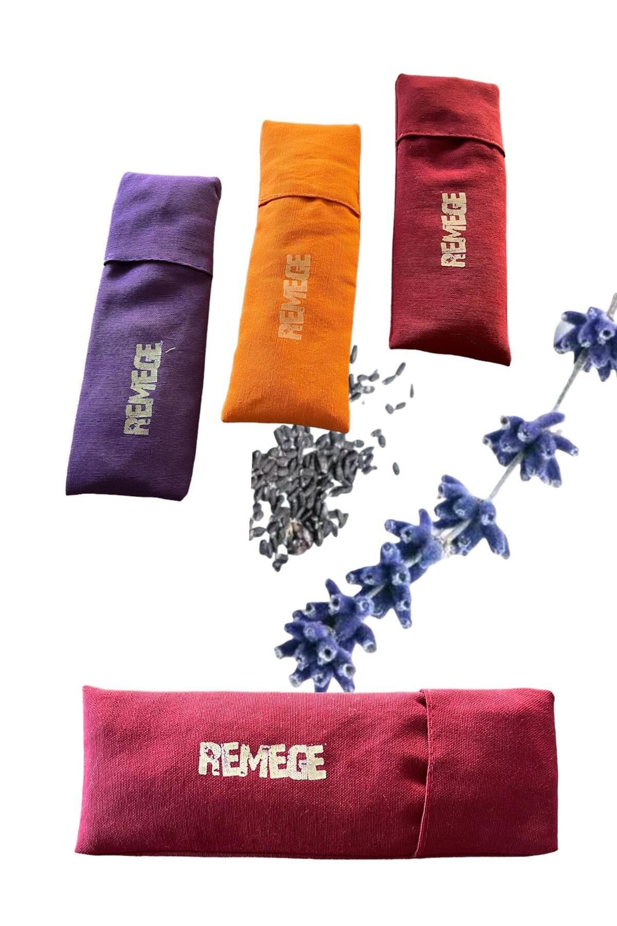 Yoga Lavantalı Göz Yastığı Aromaterapik Meditasyon Lavantalı Göz Bandı %100 Duck Kumaş