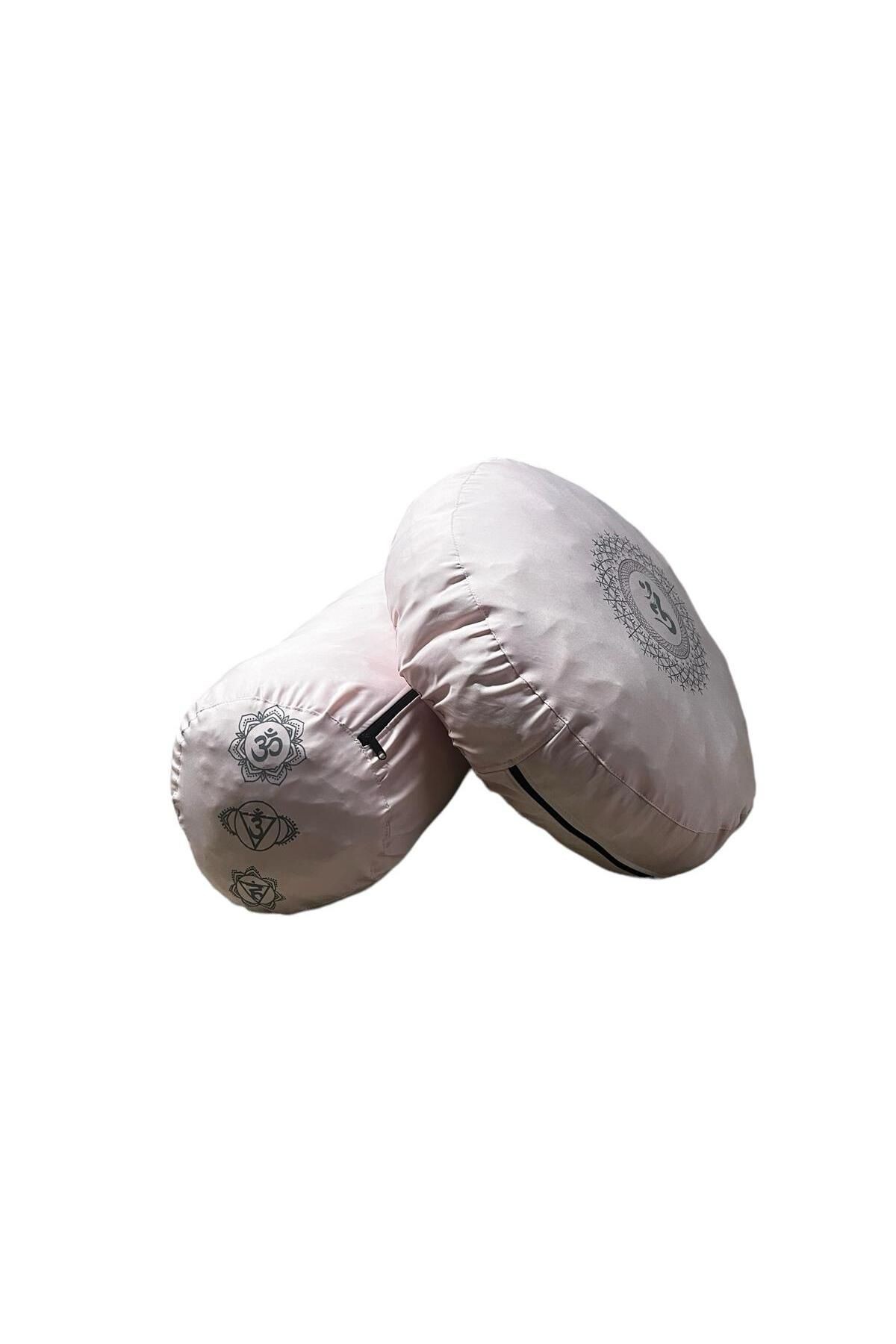 Meditasyon Minderi & Bolster Minderi Ikili Set Yoga Meditasyon Minder Seti