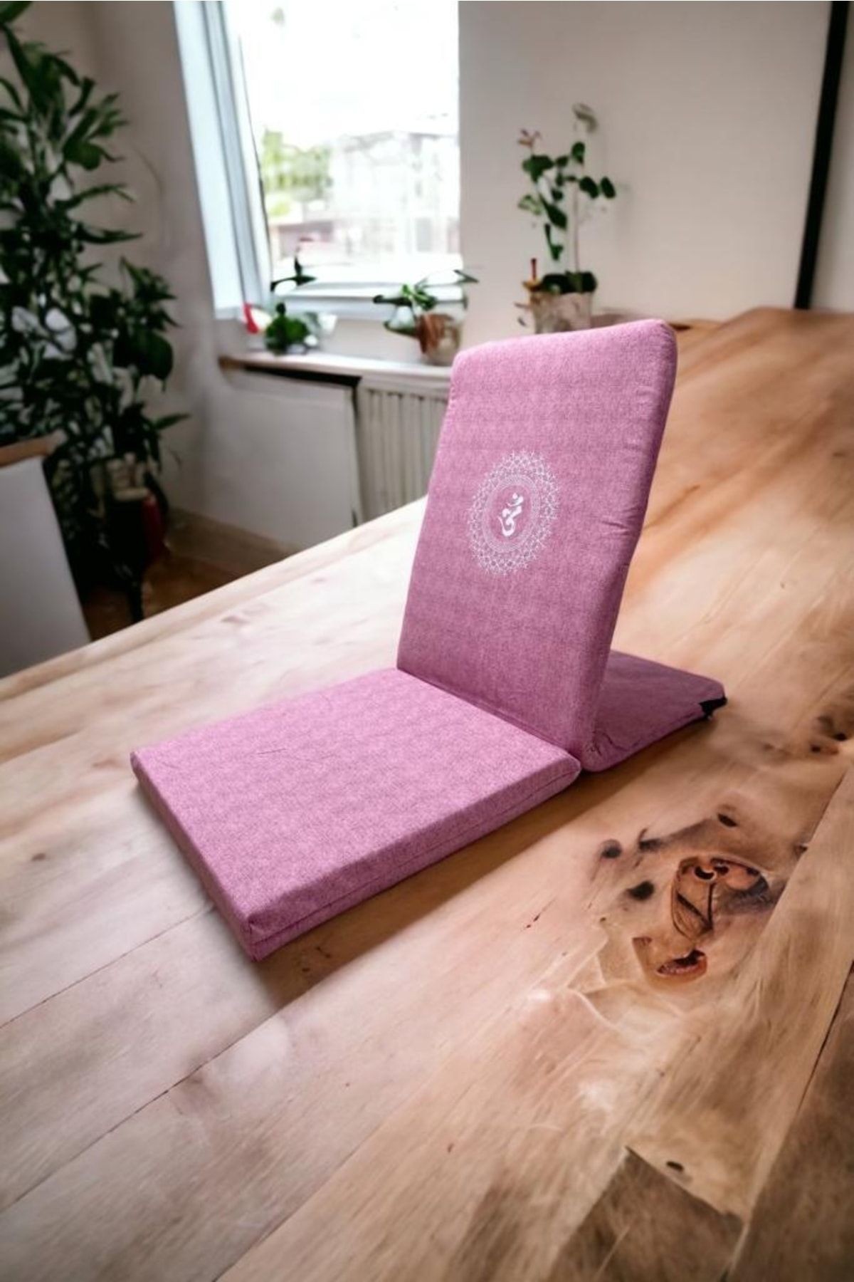Backjack, Meditasyon Sandalyesi, Destekli Yoga Meditasyon Minderi - fuşya