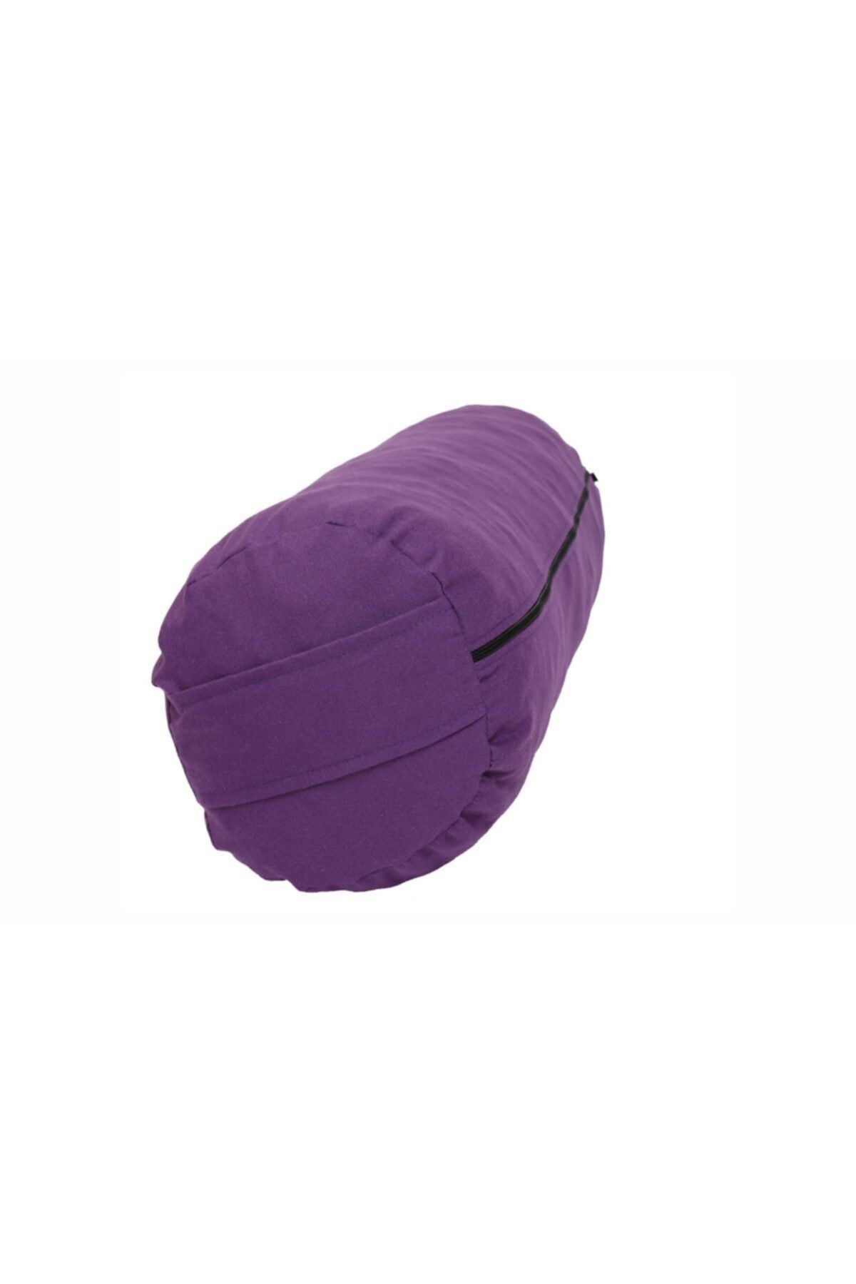 Organik Kabuk Dolgulu Meditasyon Minderi + Bolster Minderi Ikili Set