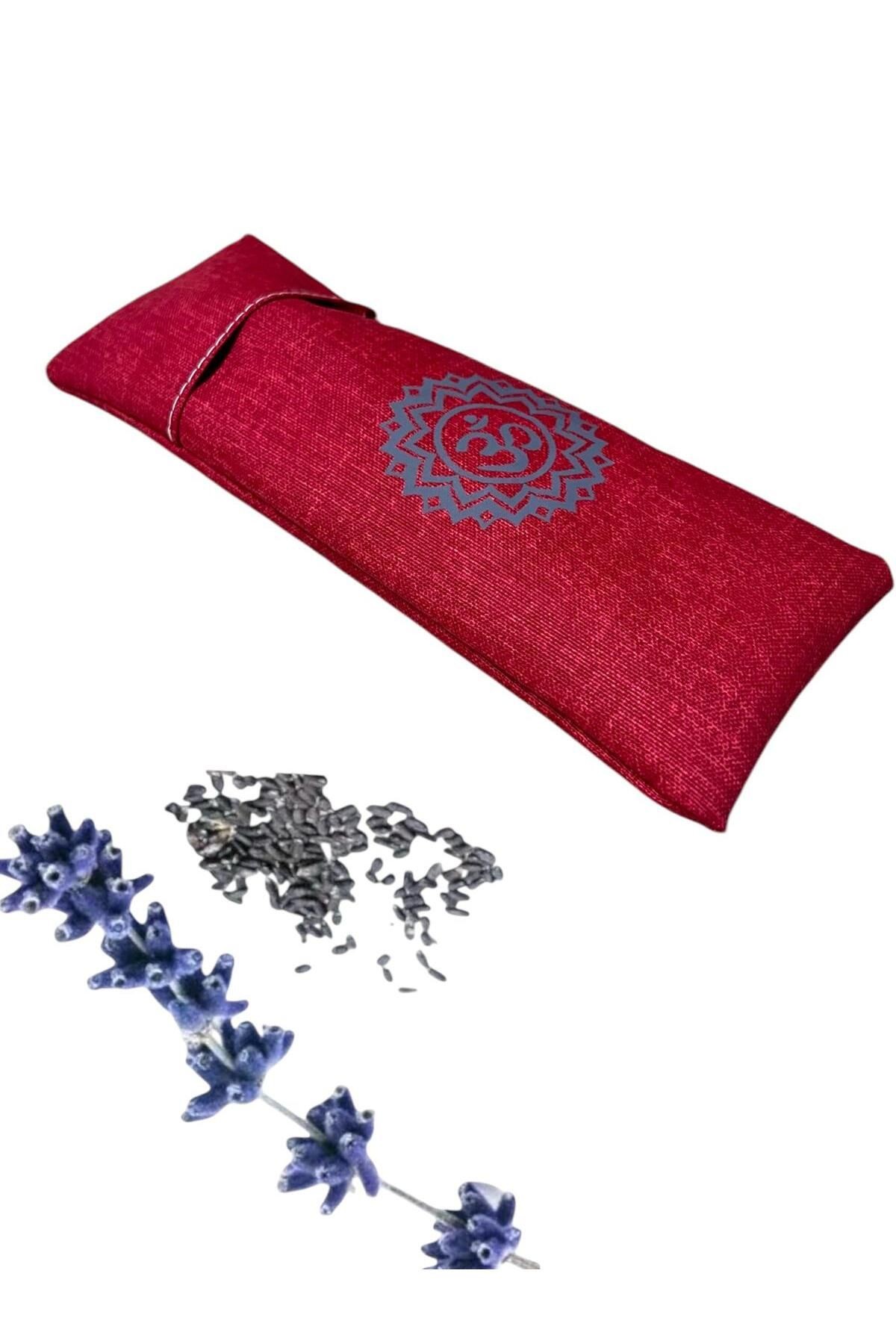Yoga Dinlendirici Lavantalı Göz Yastığı Aromaterapik Lavantalı Göz Bandı Karabuğday & Lavanta